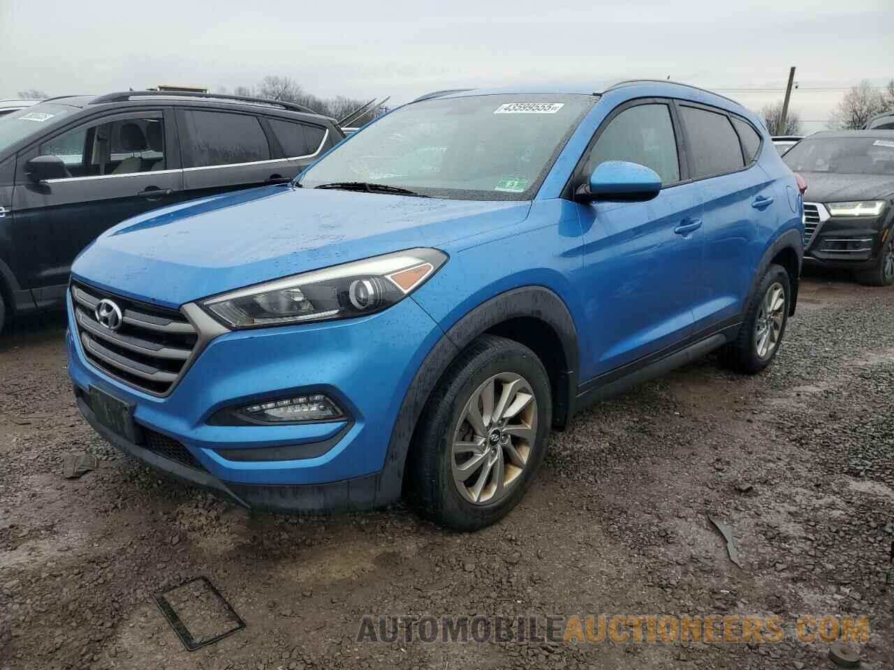 KM8J3CA40GU123326 HYUNDAI TUCSON 2016