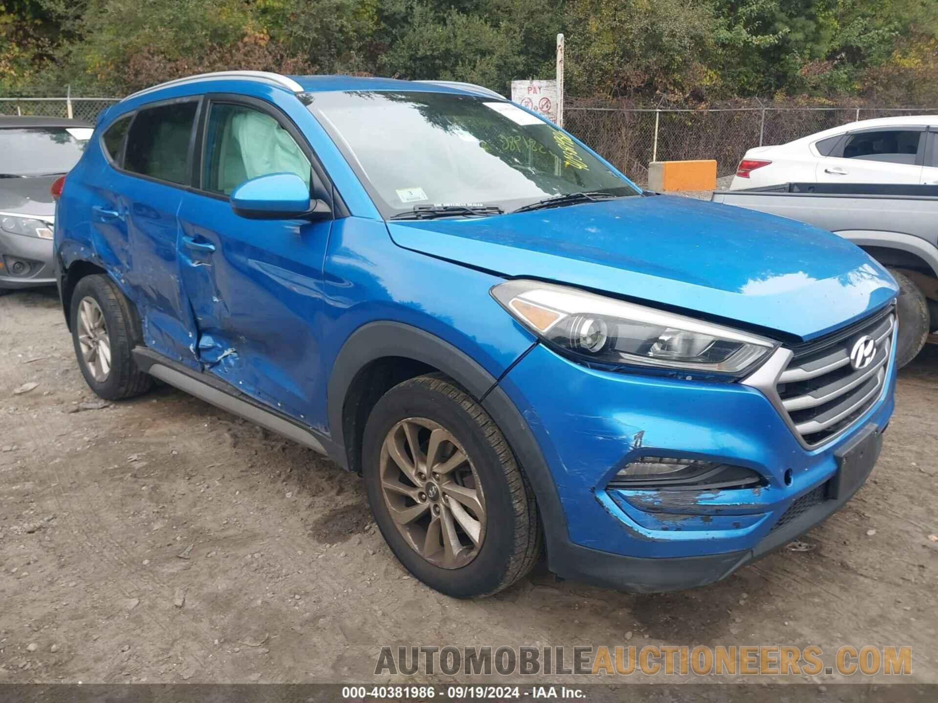 KM8J3CA40HU259537 HYUNDAI TUCSON 2017