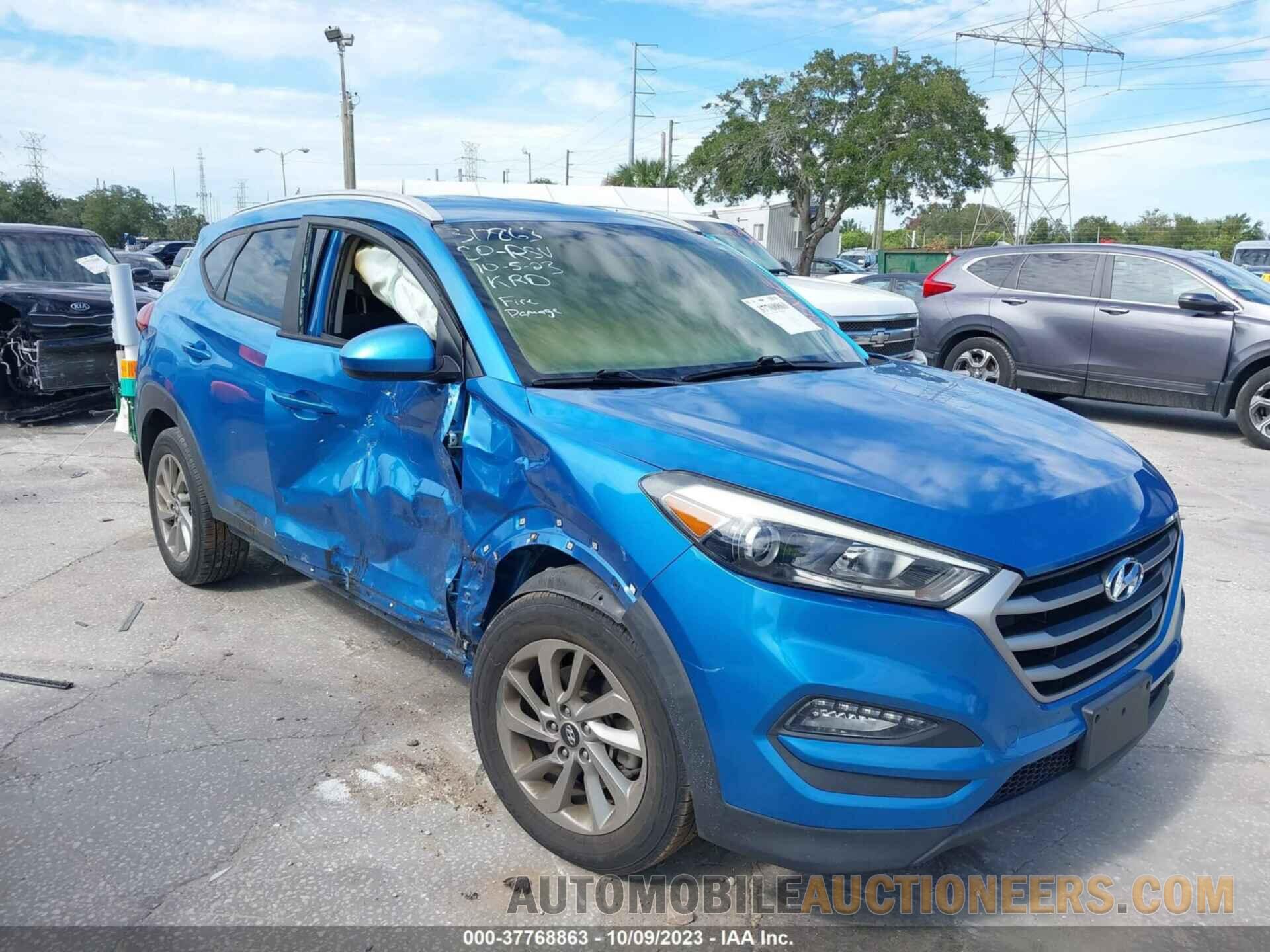 KM8J3CA40JU597591 HYUNDAI TUCSON 2018