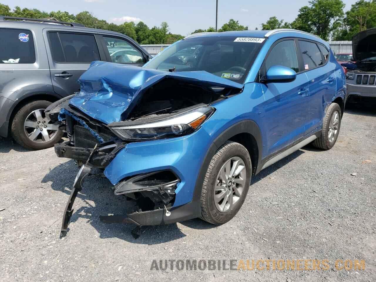 KM8J3CA40JU659510 HYUNDAI TUCSON 2018