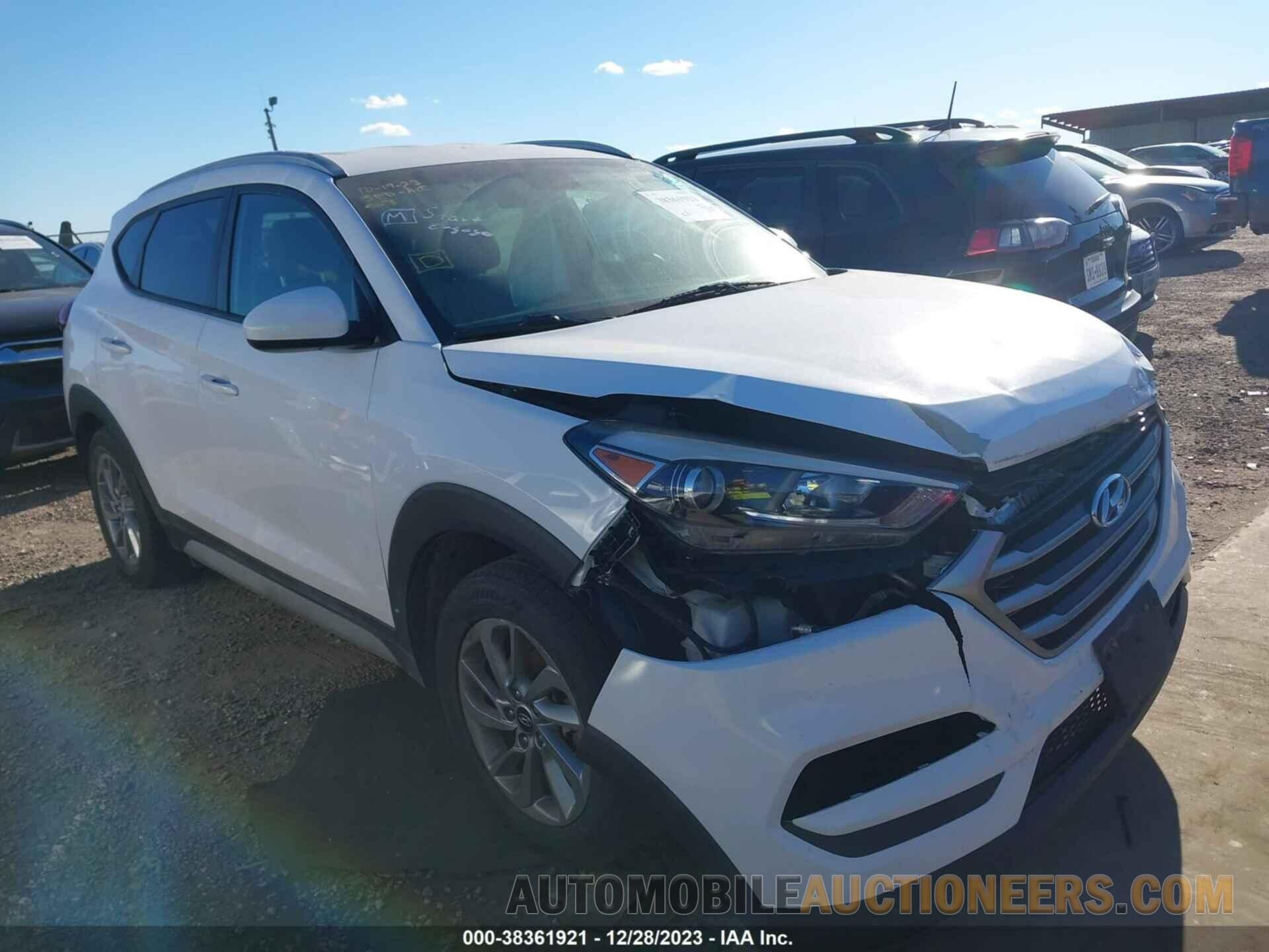 KM8J3CA40JU671396 HYUNDAI TUCSON 2018