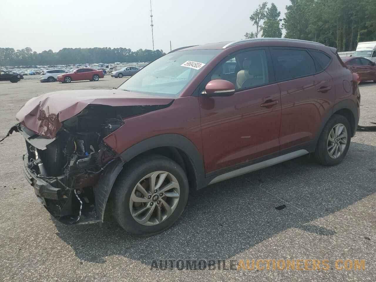 KM8J3CA40JU772342 HYUNDAI TUCSON 2018