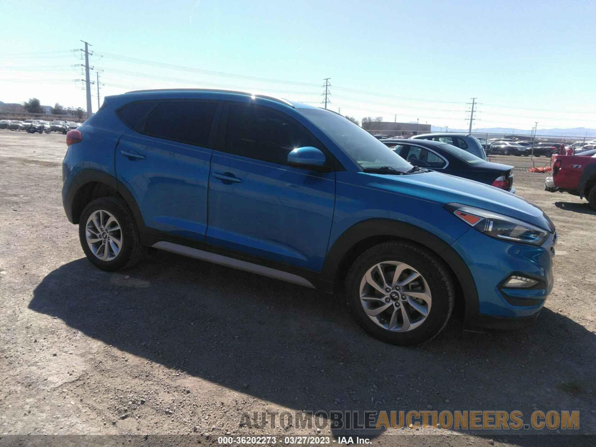 KM8J3CA40JU805484 HYUNDAI TUCSON 2018