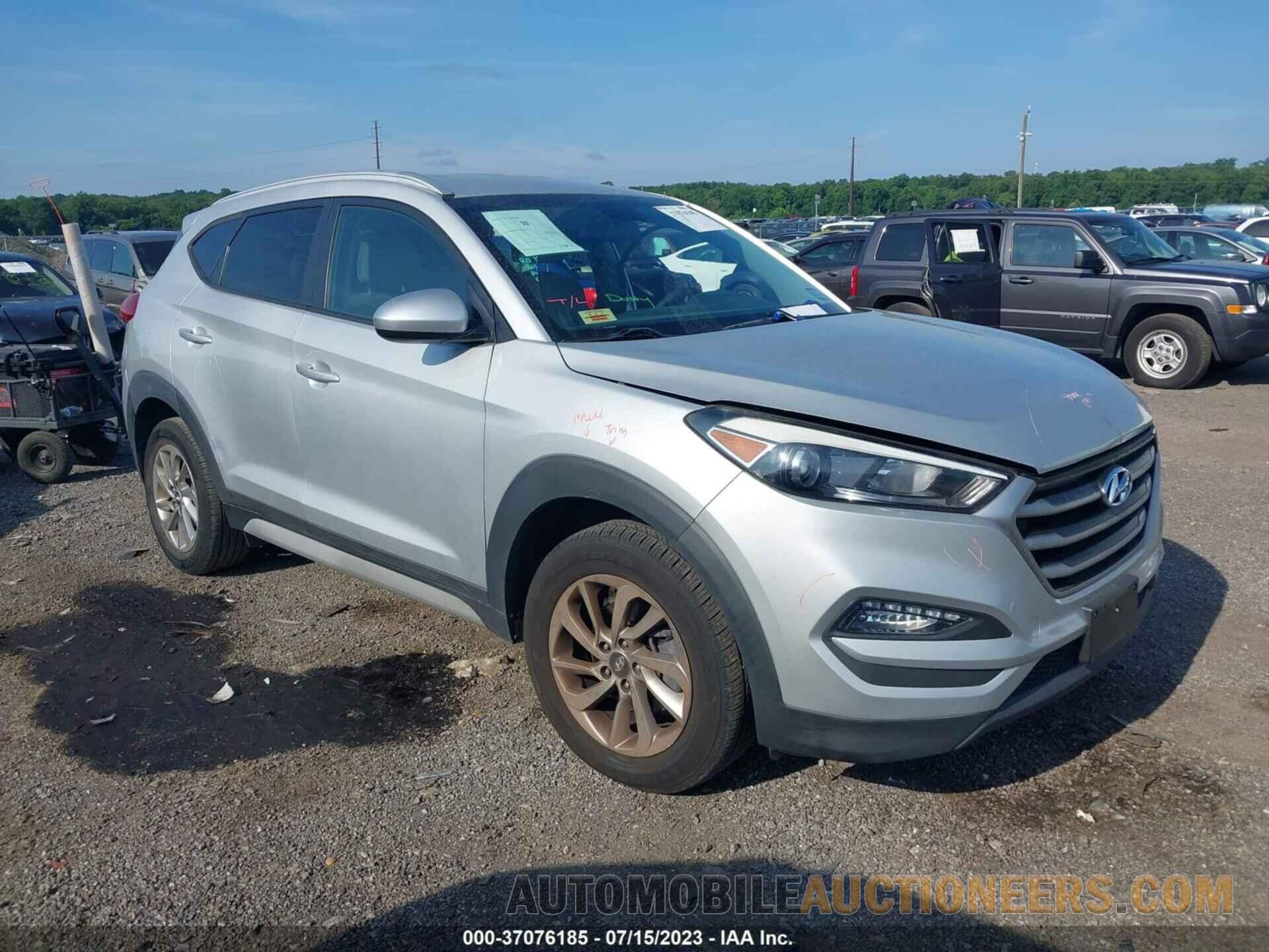 KM8J3CA41JU708407 HYUNDAI TUCSON 2018