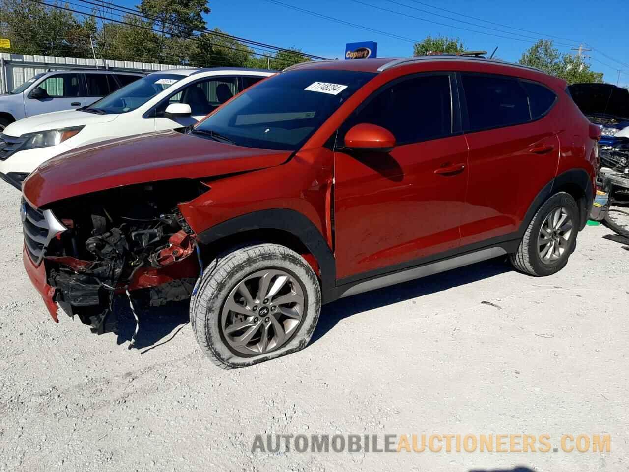 KM8J3CA42HU445662 HYUNDAI TUCSON 2017