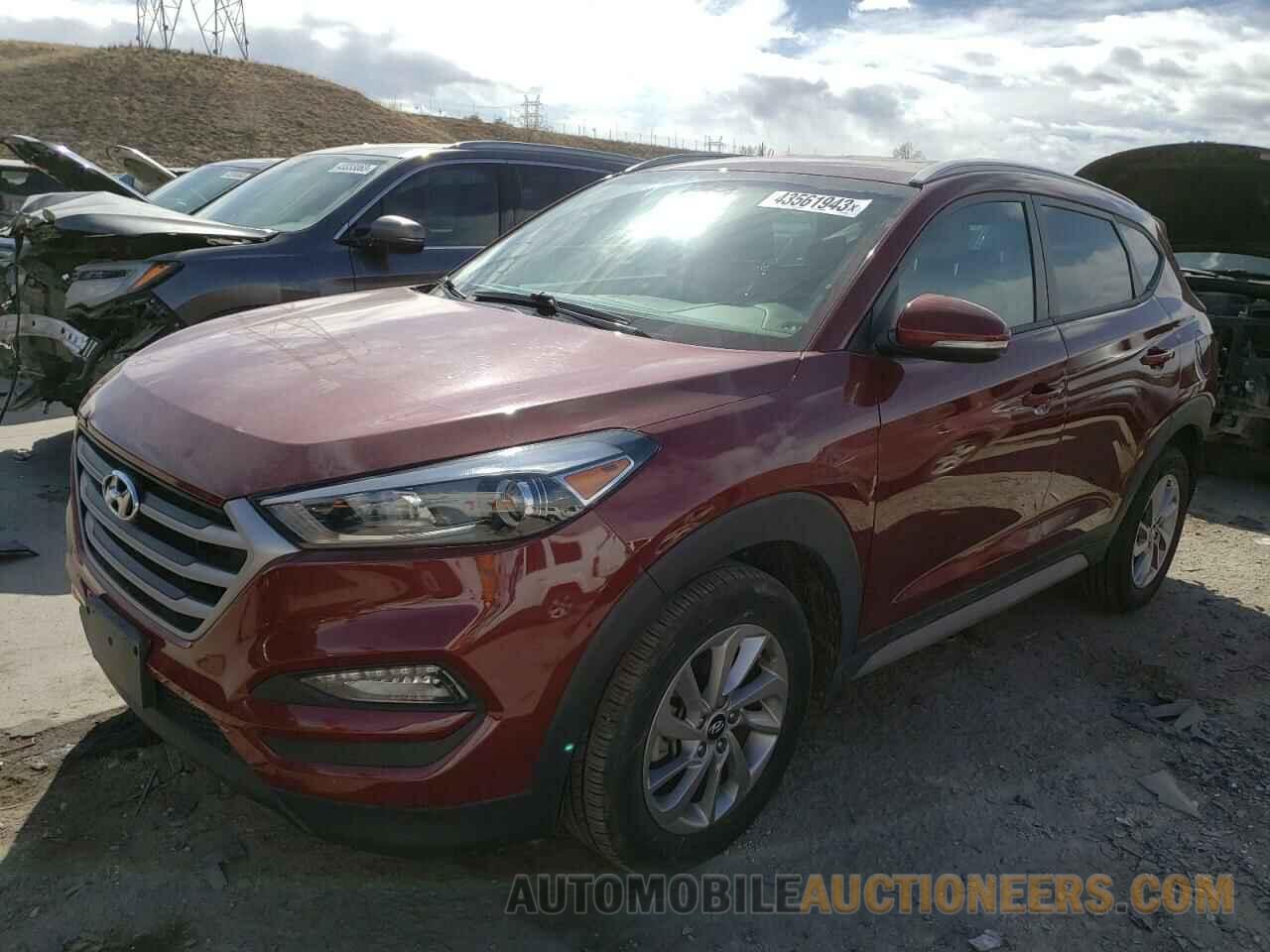 KM8J3CA42JU829284 HYUNDAI TUCSON 2018