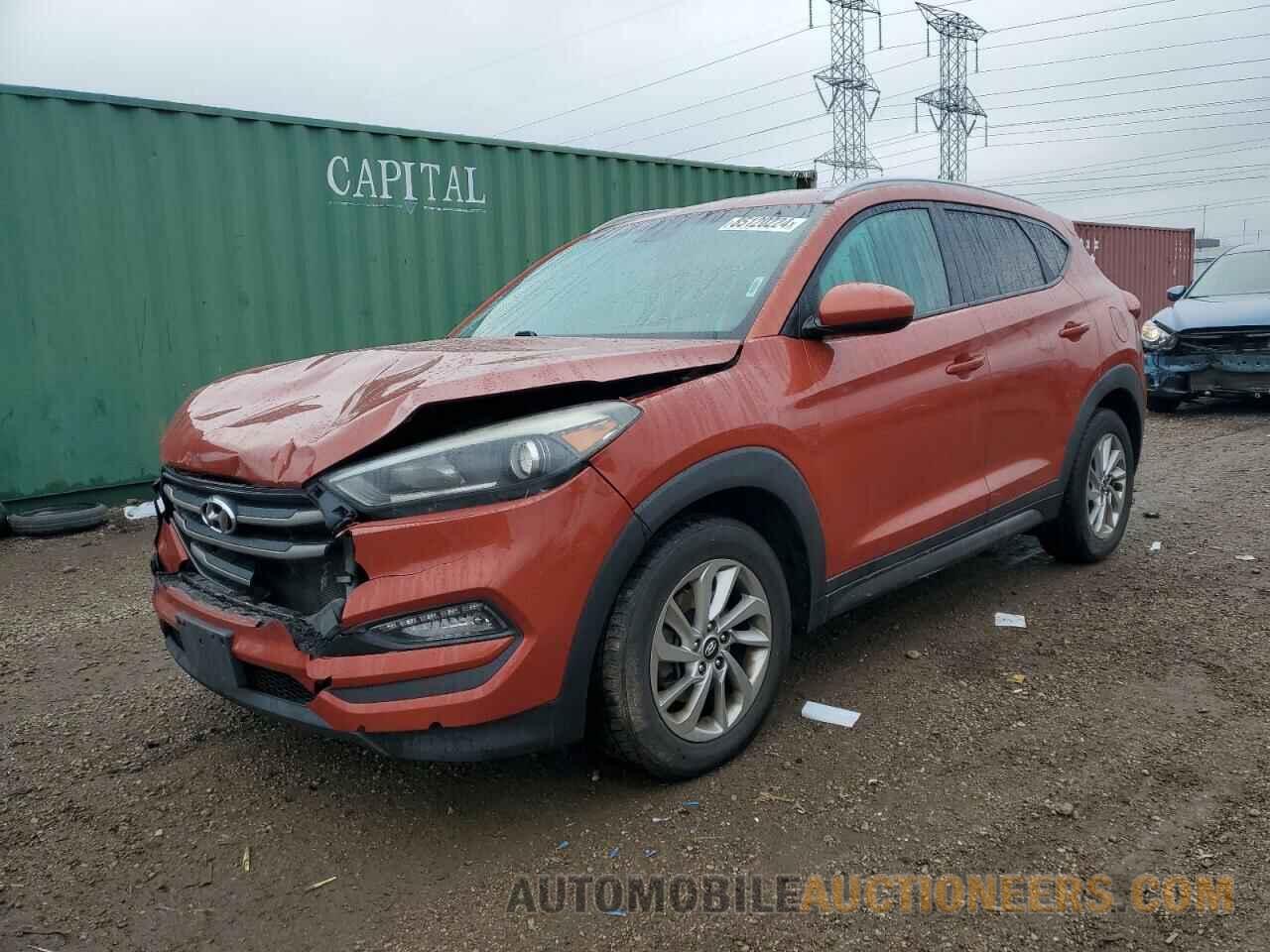 KM8J3CA43GU059749 HYUNDAI TUCSON 2016