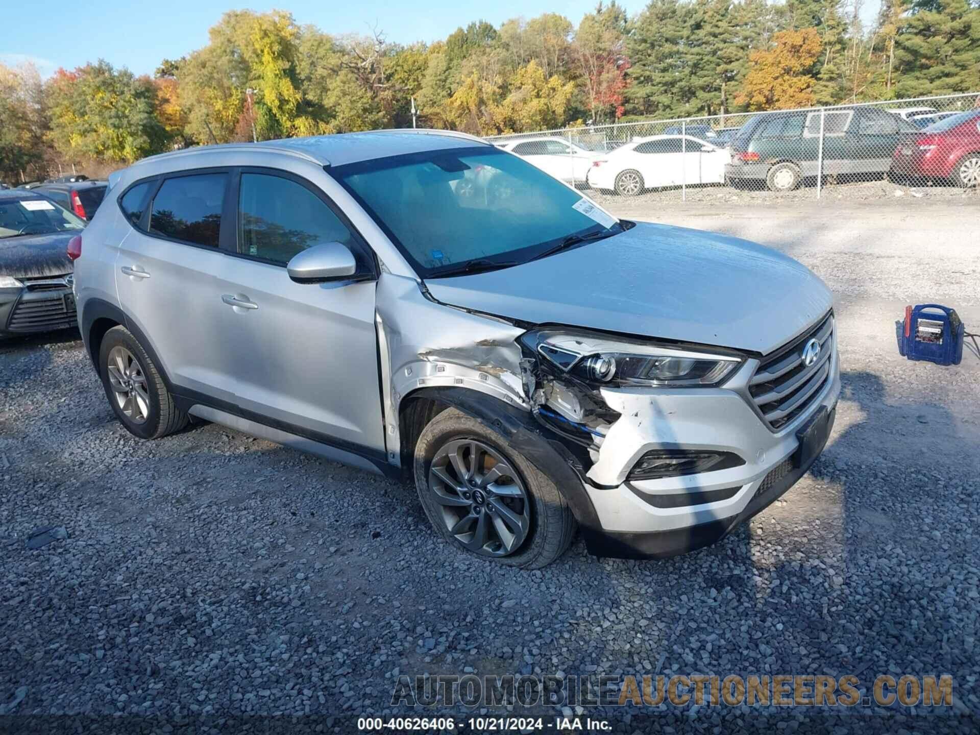 KM8J3CA44HU394231 HYUNDAI TUCSON 2017