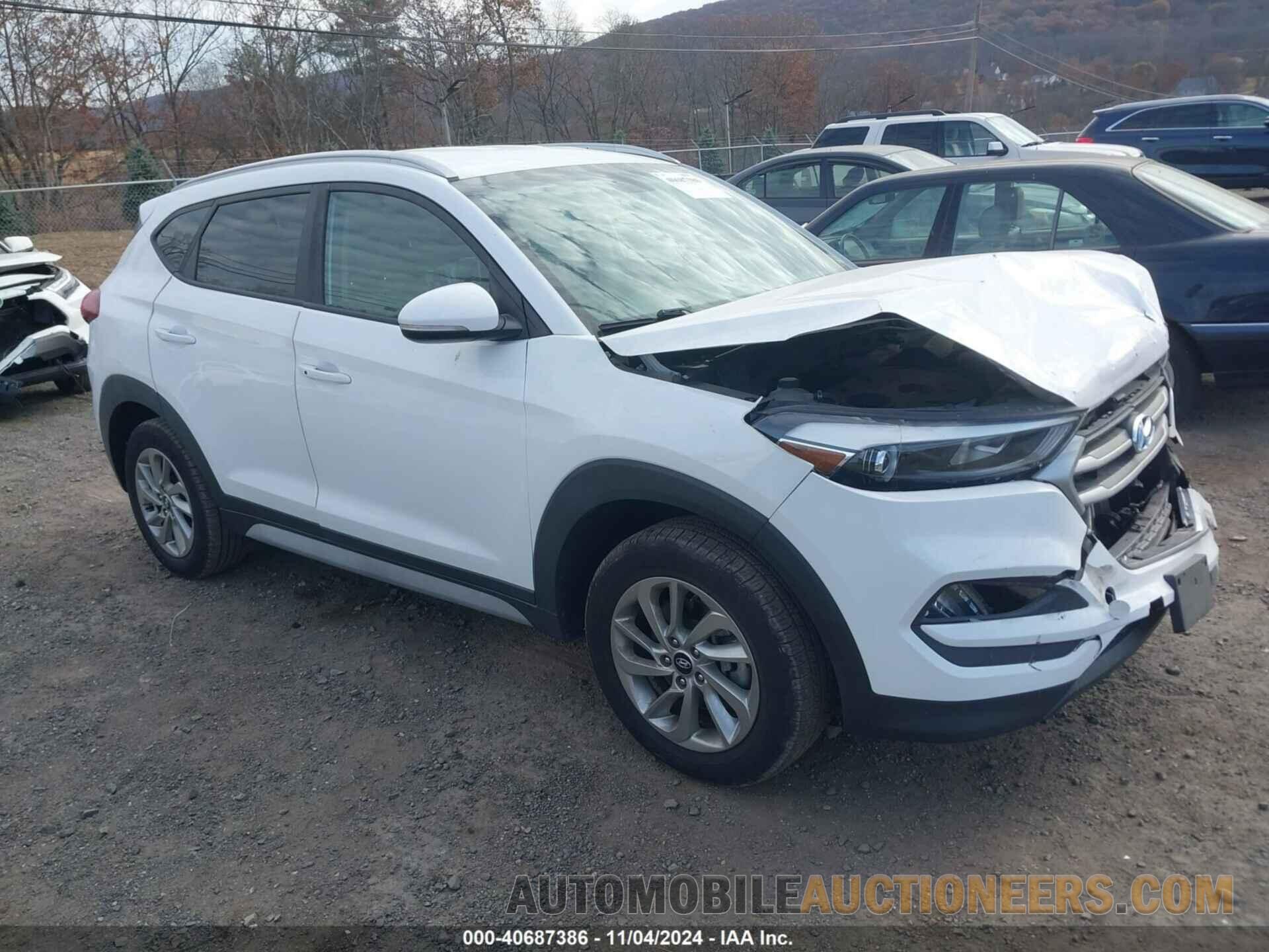 KM8J3CA44HU466822 HYUNDAI TUCSON 2017