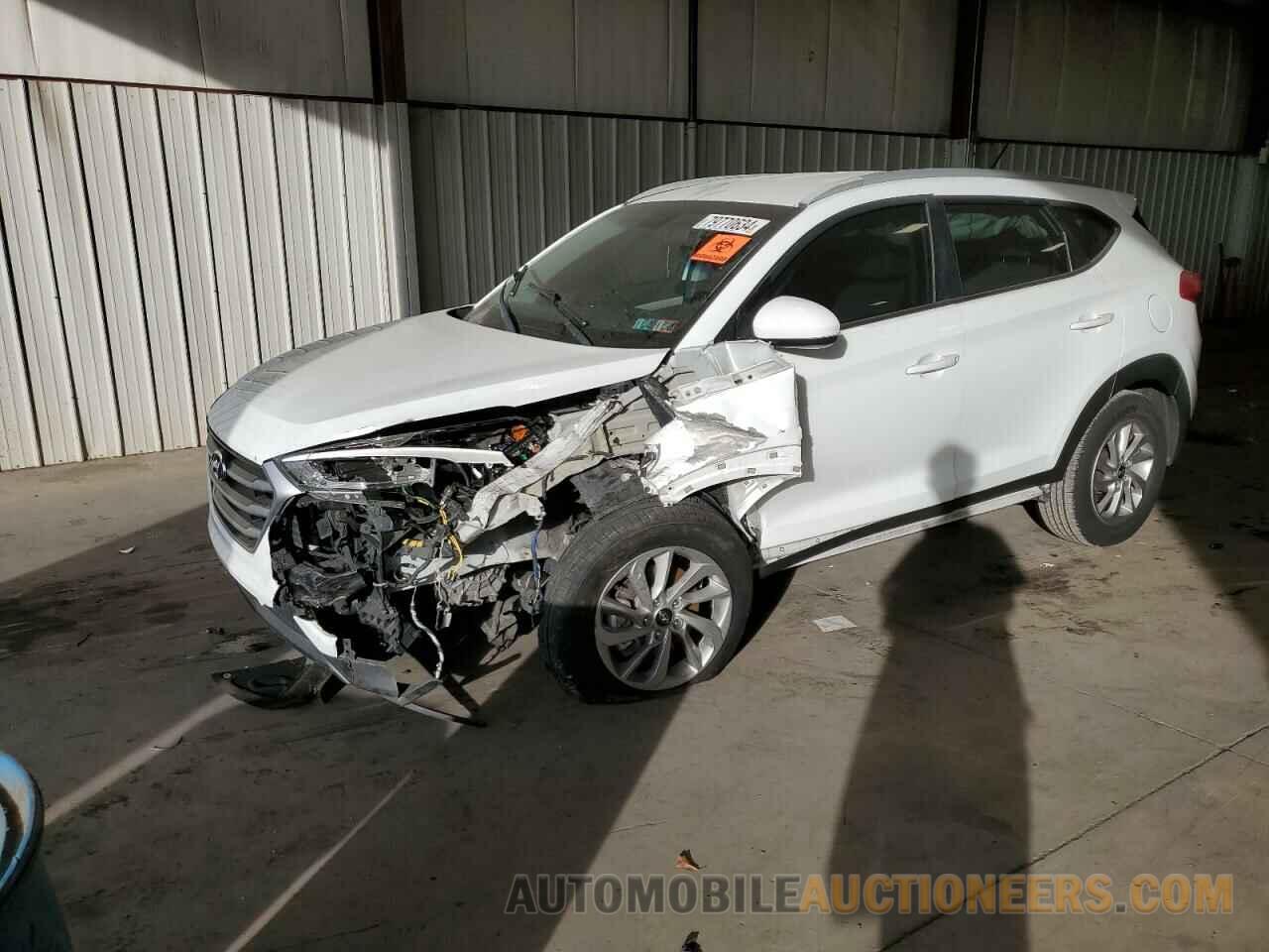 KM8J3CA44HU517834 HYUNDAI TUCSON 2017