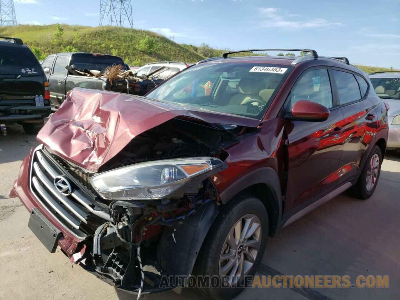 KM8J3CA44JU599800 HYUNDAI TUCSON 2018