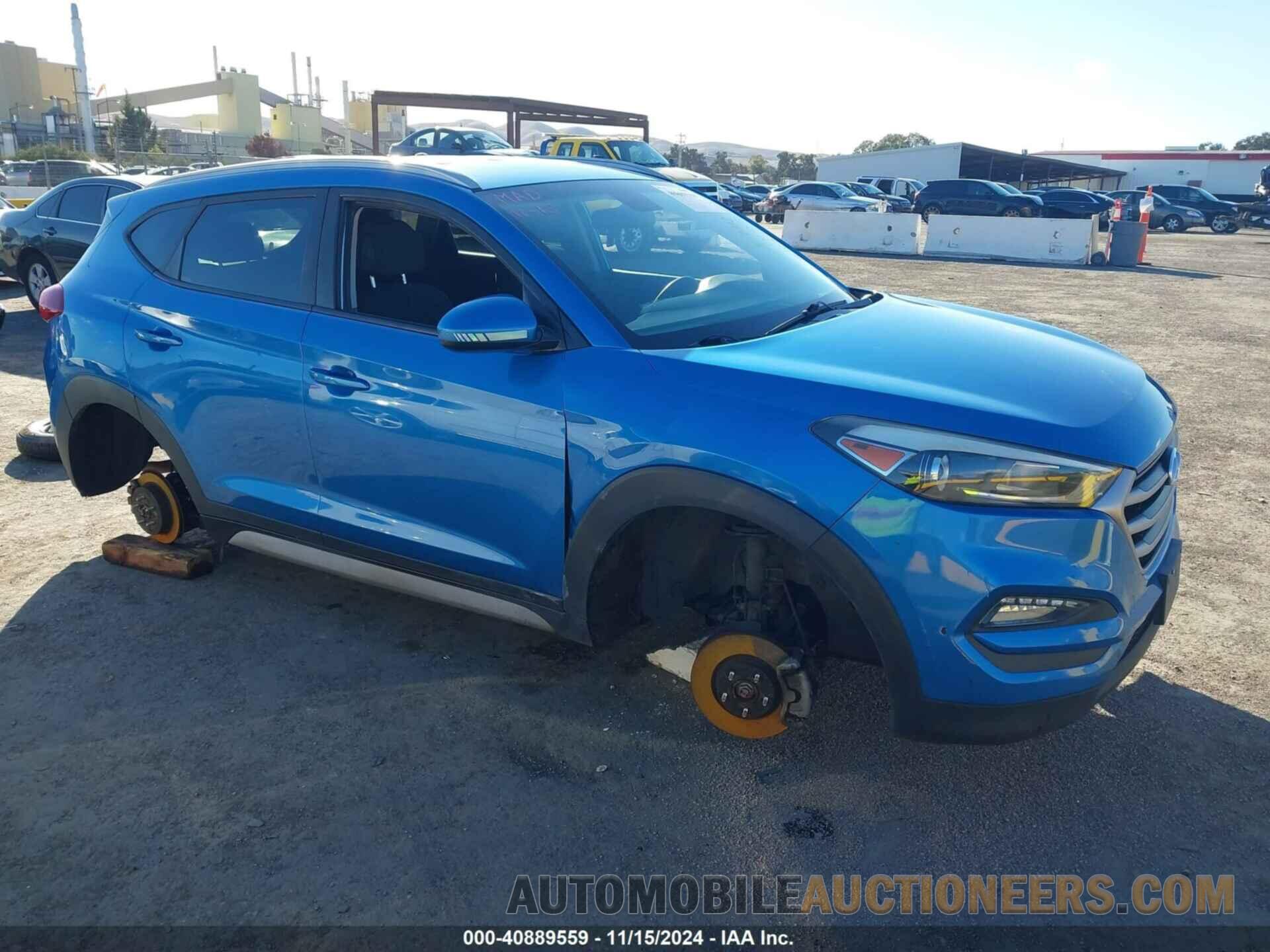 KM8J3CA44JU616272 HYUNDAI TUCSON 2018