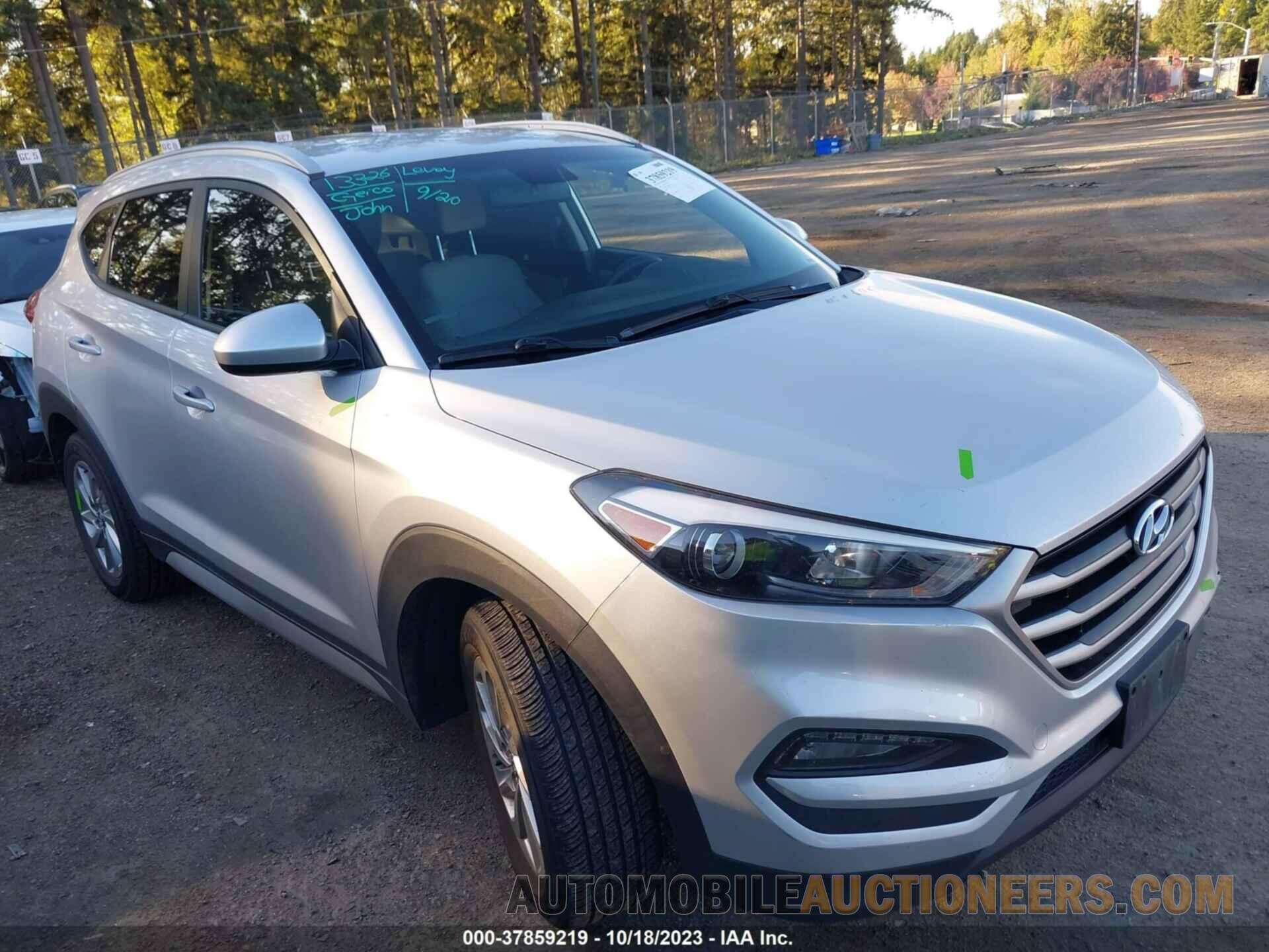 KM8J3CA44JU696012 HYUNDAI TUCSON 2018