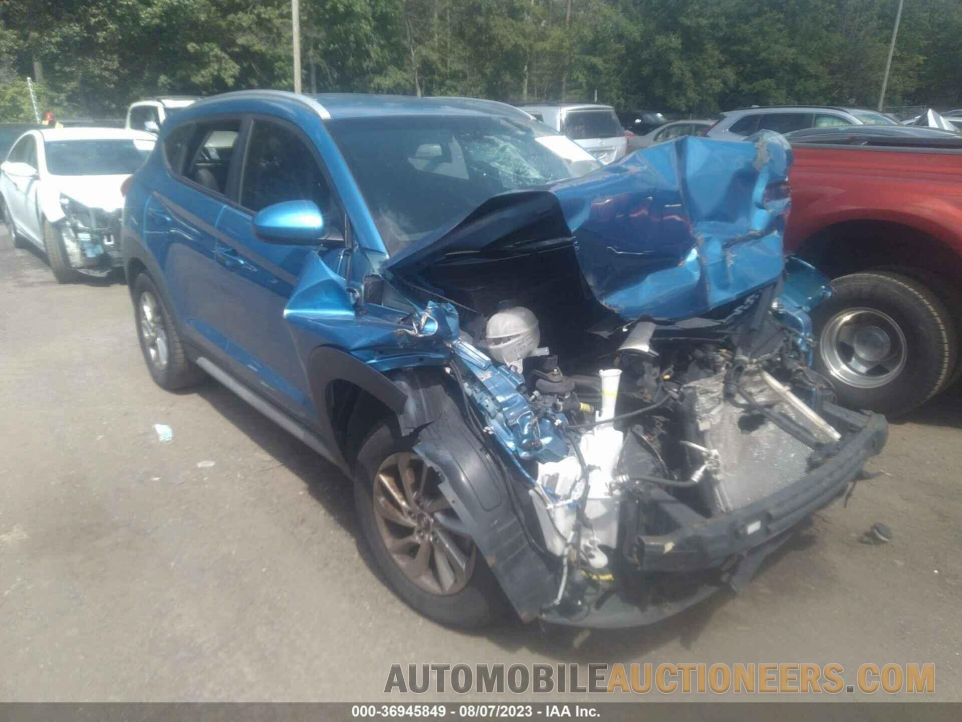 KM8J3CA44JU734127 HYUNDAI TUCSON 2018