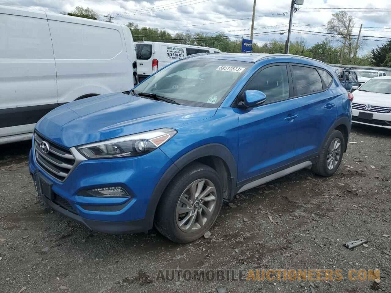 KM8J3CA44JU813894 HYUNDAI TUCSON 2018