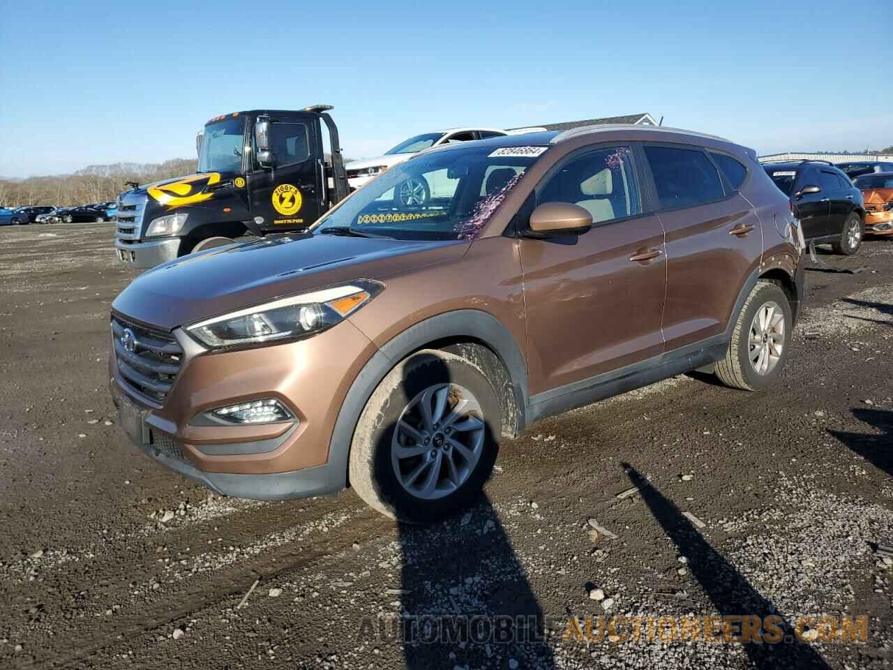 KM8J3CA45GU199530 HYUNDAI TUCSON 2016