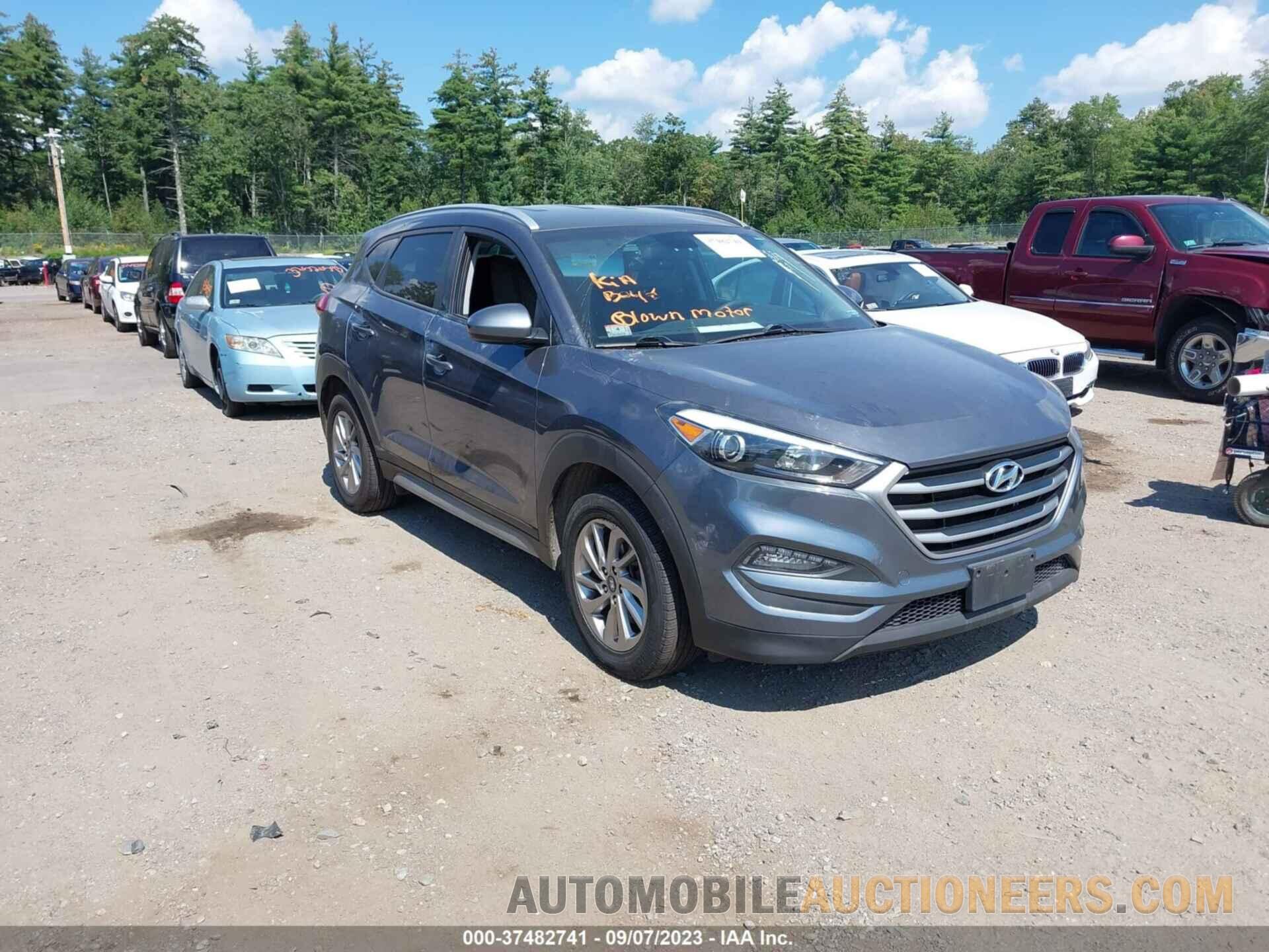 KM8J3CA45JU733892 HYUNDAI TUCSON 2018