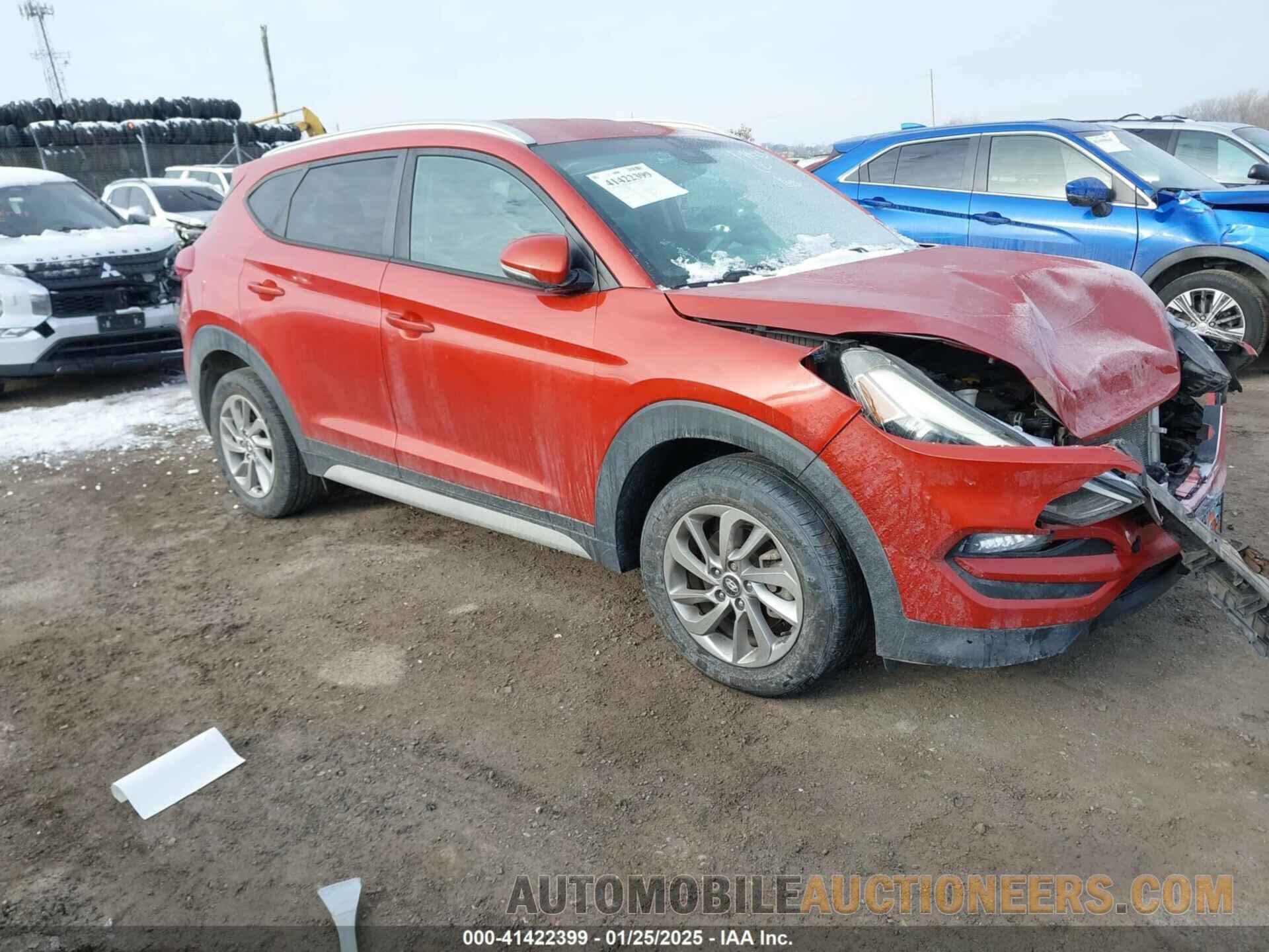 KM8J3CA46HU406881 HYUNDAI TUCSON 2017