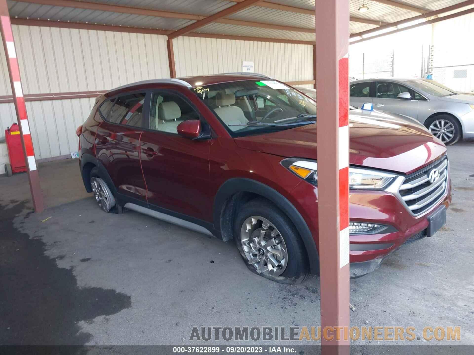 KM8J3CA46JU617536 HYUNDAI TUCSON 2018