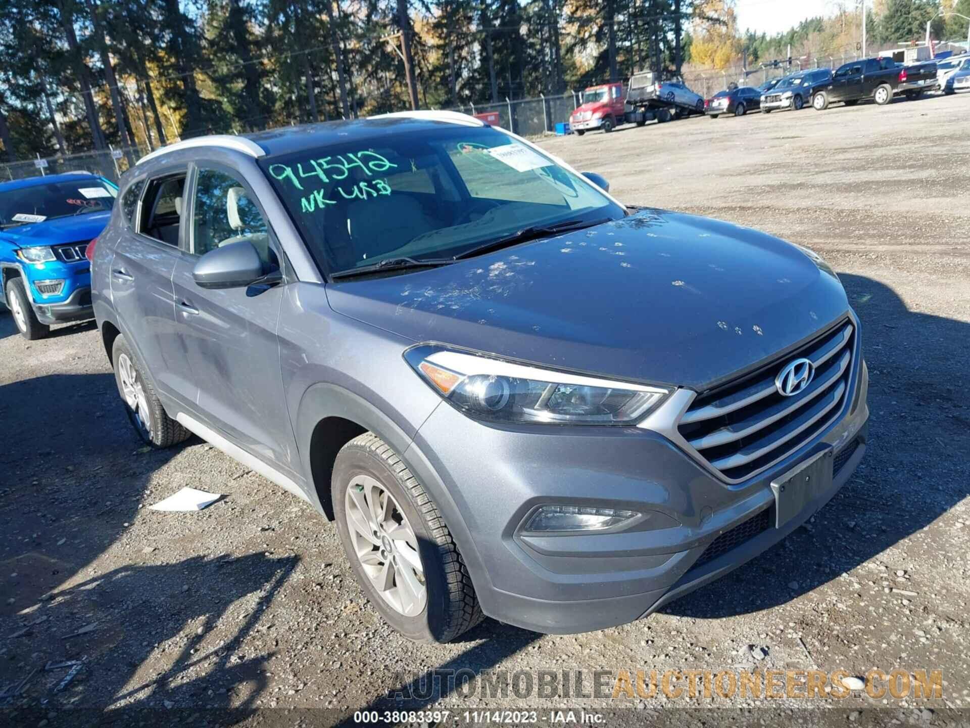 KM8J3CA46JU738924 HYUNDAI TUCSON 2018