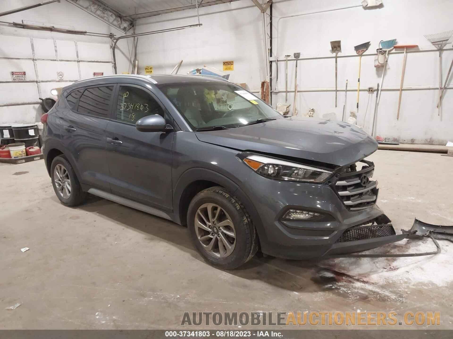 KM8J3CA47JU665272 HYUNDAI TUCSON 2018