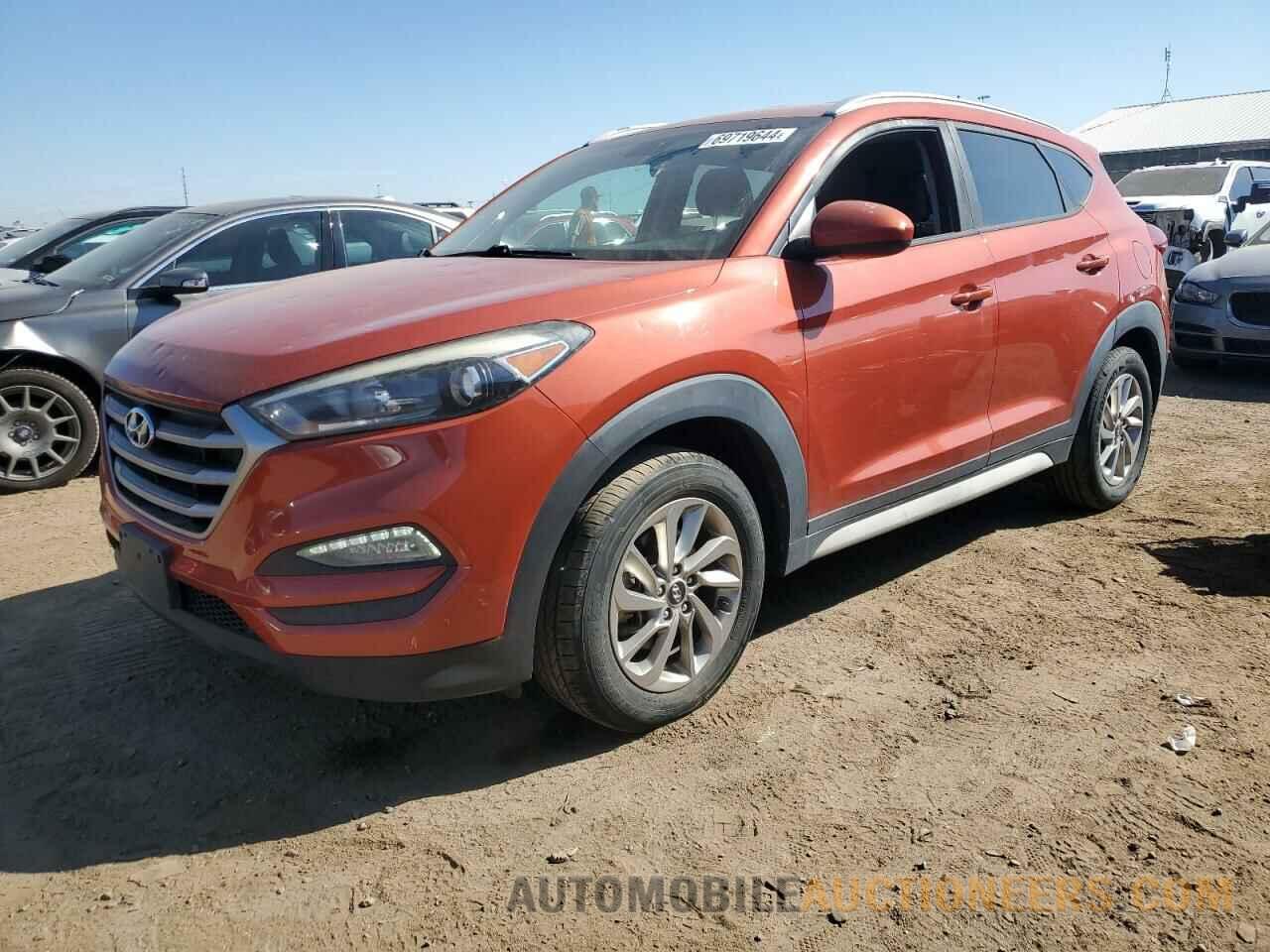 KM8J3CA48HU473143 HYUNDAI TUCSON 2017