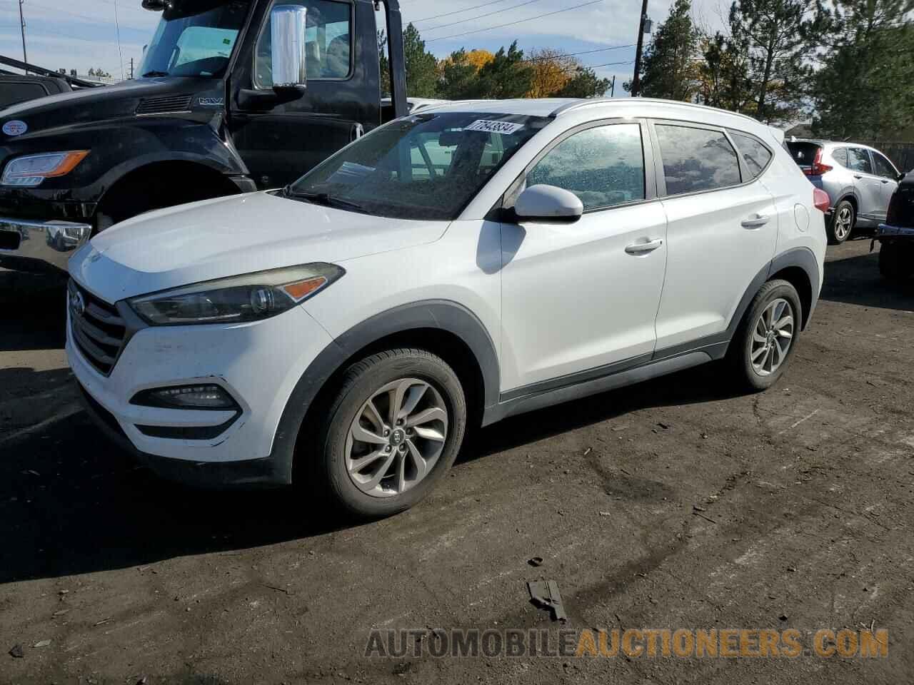 KM8J3CA49GU082078 HYUNDAI TUCSON 2016