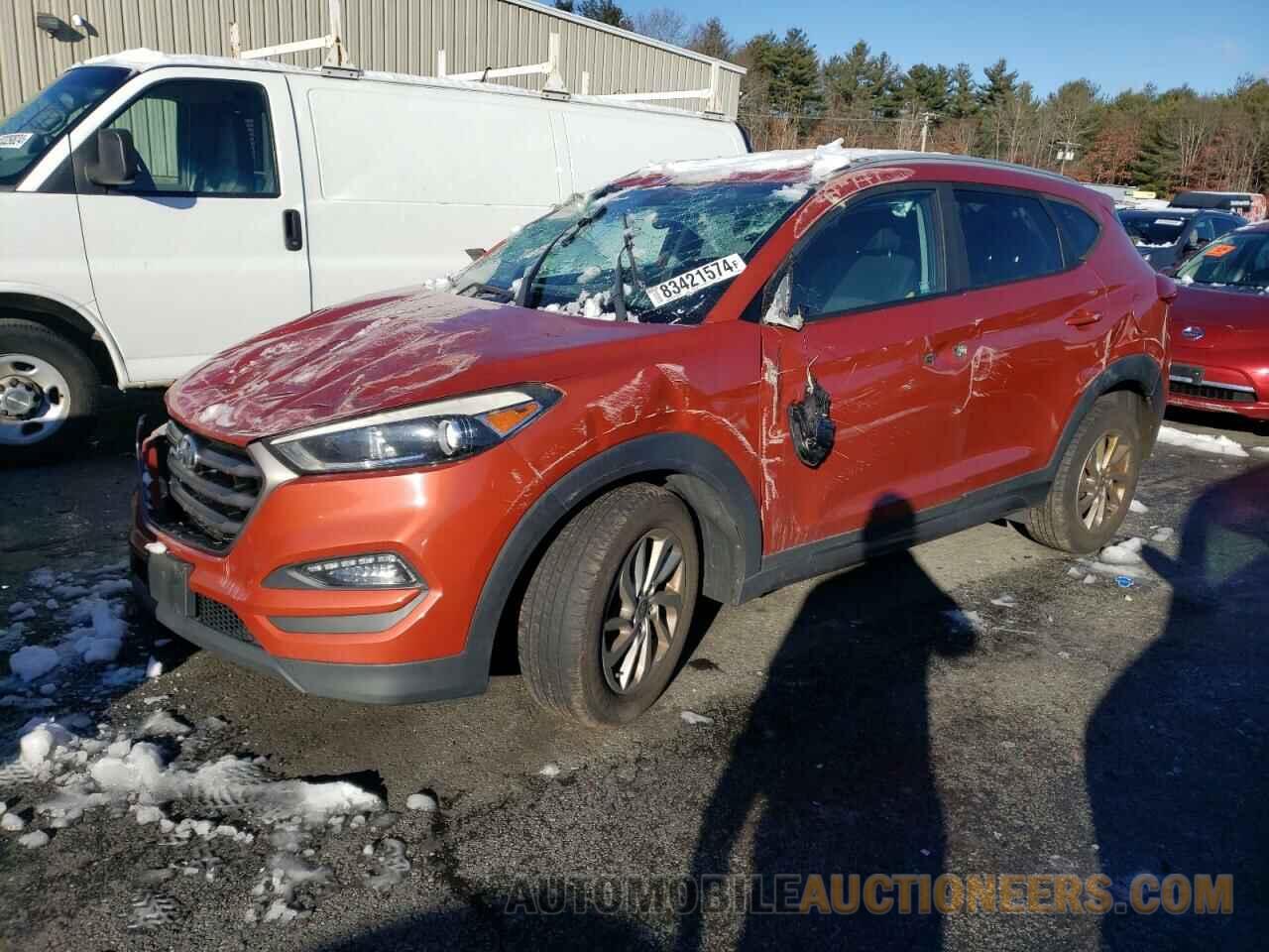 KM8J3CA49GU204258 HYUNDAI TUCSON 2016