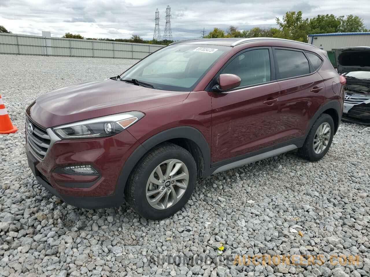 KM8J3CA4XJU617362 HYUNDAI TUCSON 2018