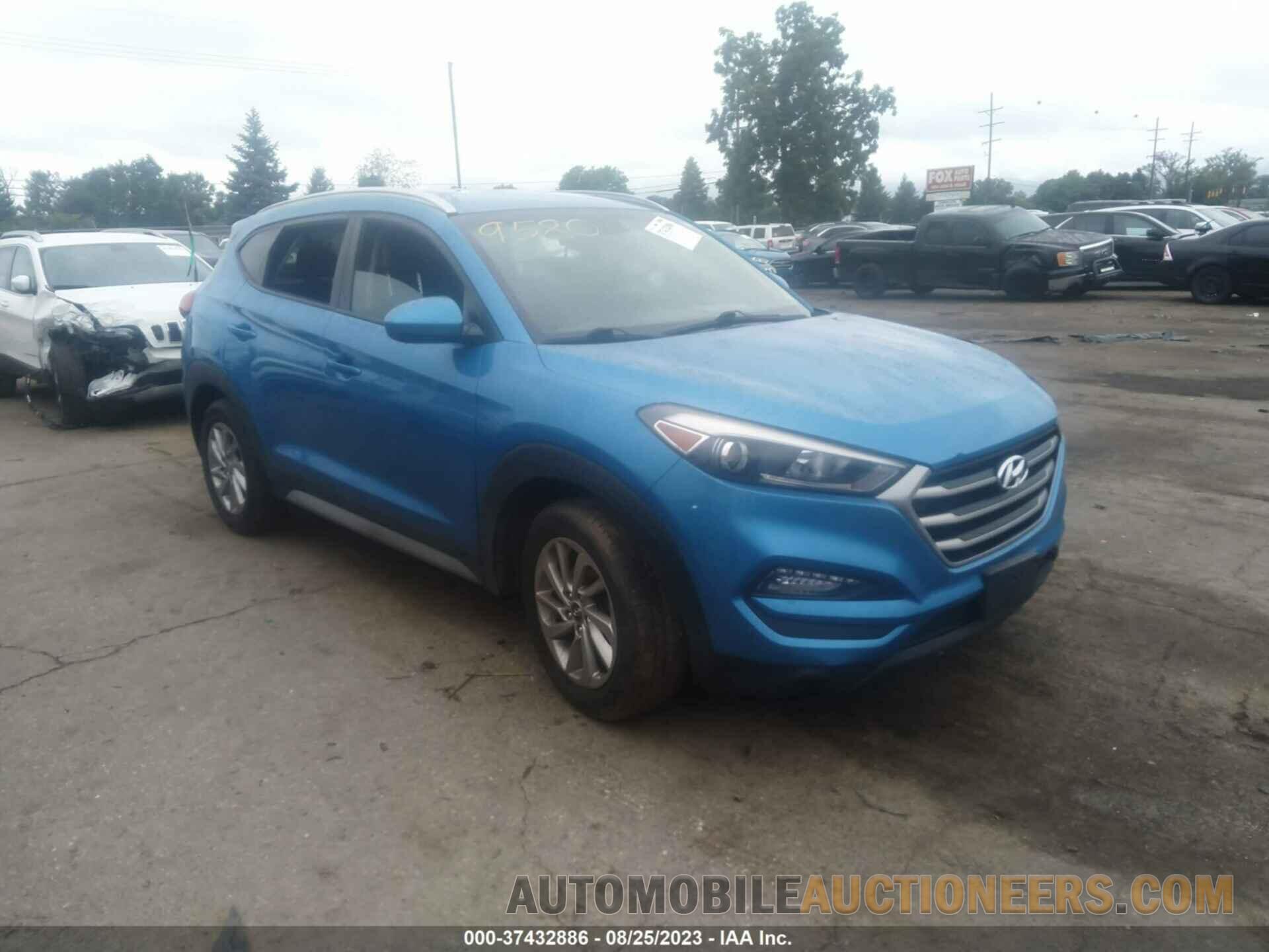 KM8J3CA4XJU659580 HYUNDAI TUCSON 2018