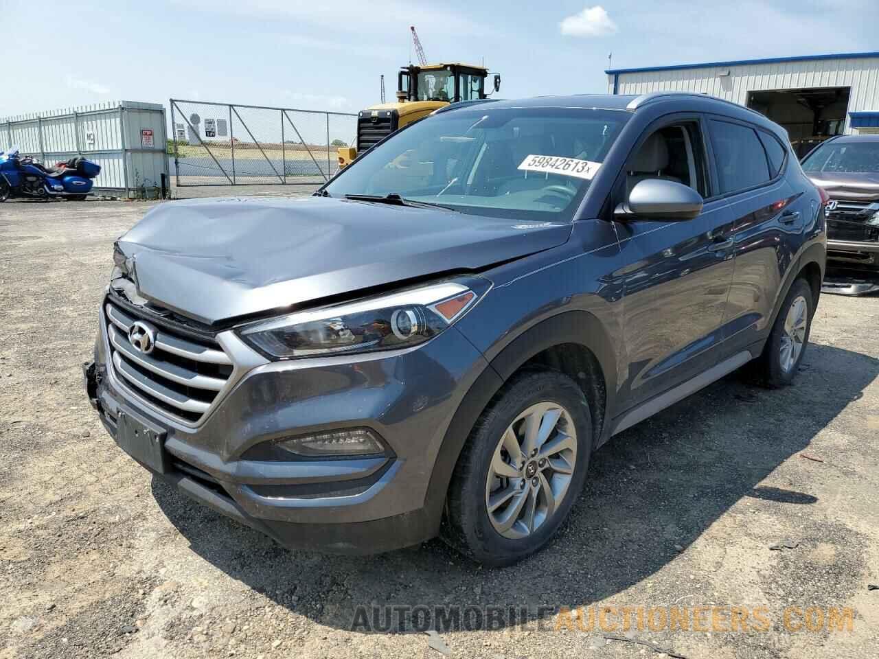 KM8J3CA4XJU752356 HYUNDAI TUCSON 2018