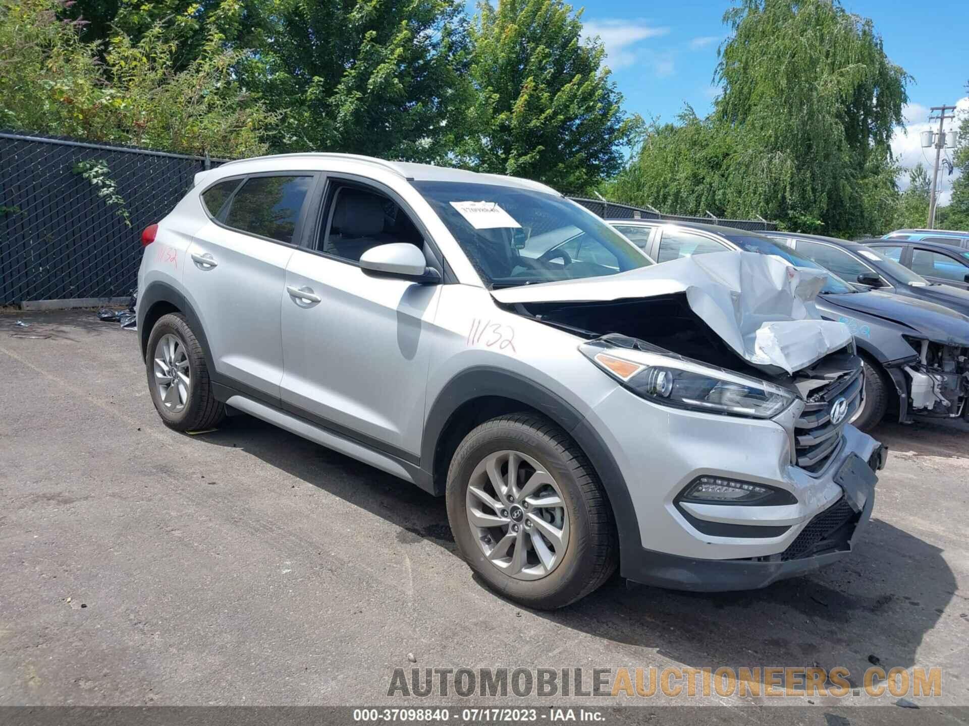 KM8J3CA4XJU767827 HYUNDAI TUCSON 2018