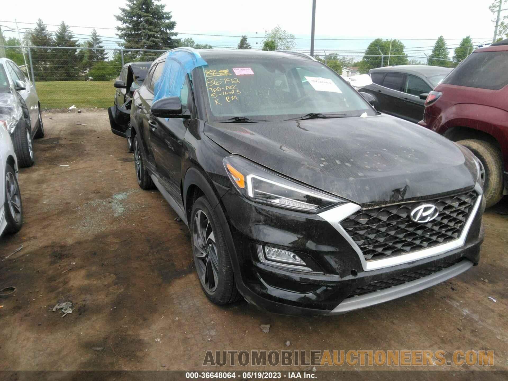 KM8J3CAL1MU396519 HYUNDAI TUCSON 2021