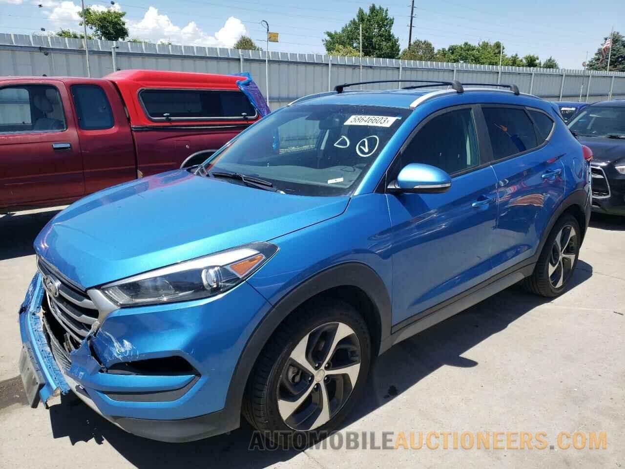 KM8J3CAL4JU724012 HYUNDAI TUCSON 2018