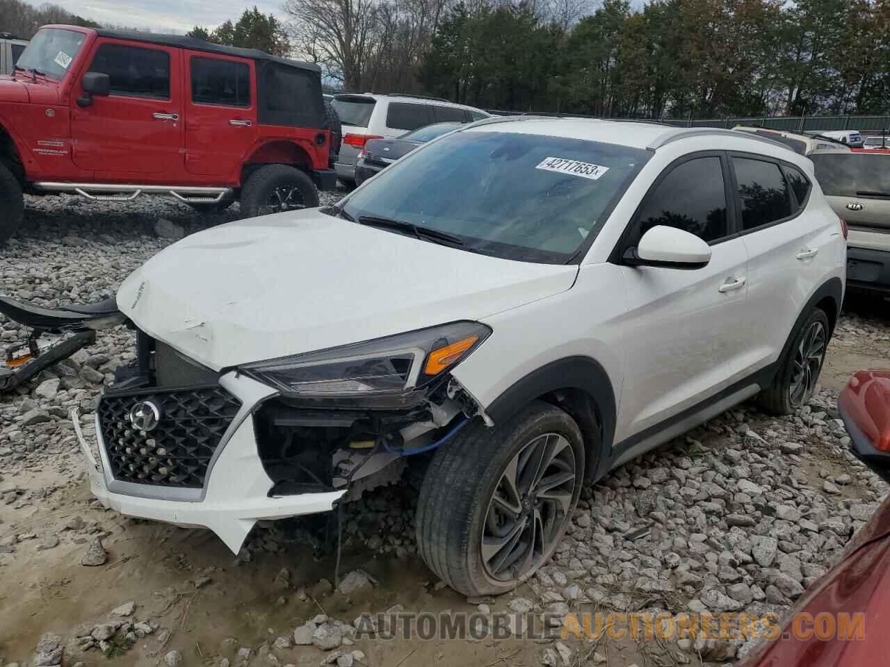 KM8J3CAL4KU018143 HYUNDAI TUCSON 2019