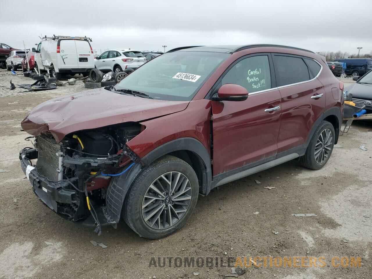 KM8J3CAL6LU243956 HYUNDAI TUCSON 2020