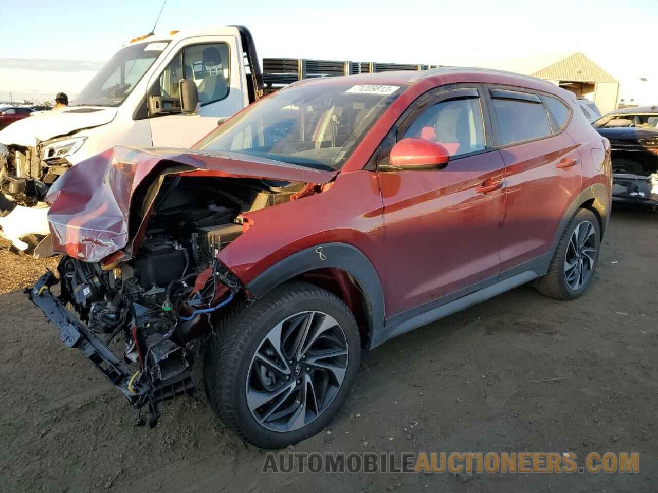 KM8J3CAL9MU411591 HYUNDAI TUCSON 2021