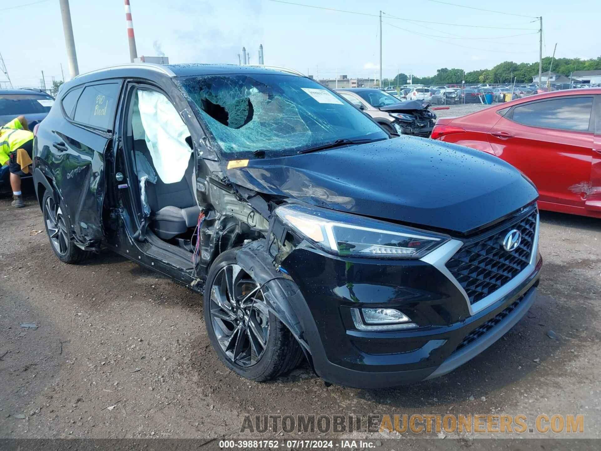 KM8J3CALXMU390265 HYUNDAI TUCSON 2021