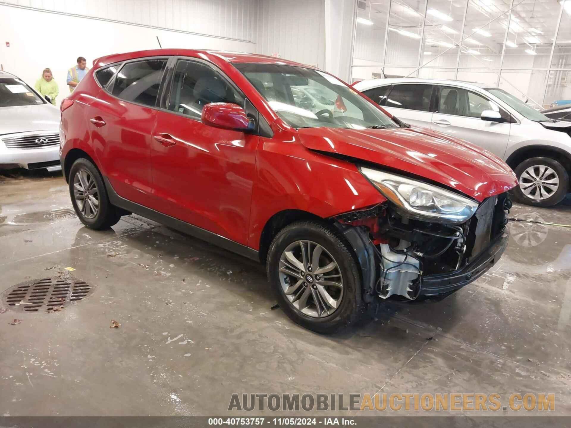 KM8JTCAF0FU033707 HYUNDAI TUCSON 2015