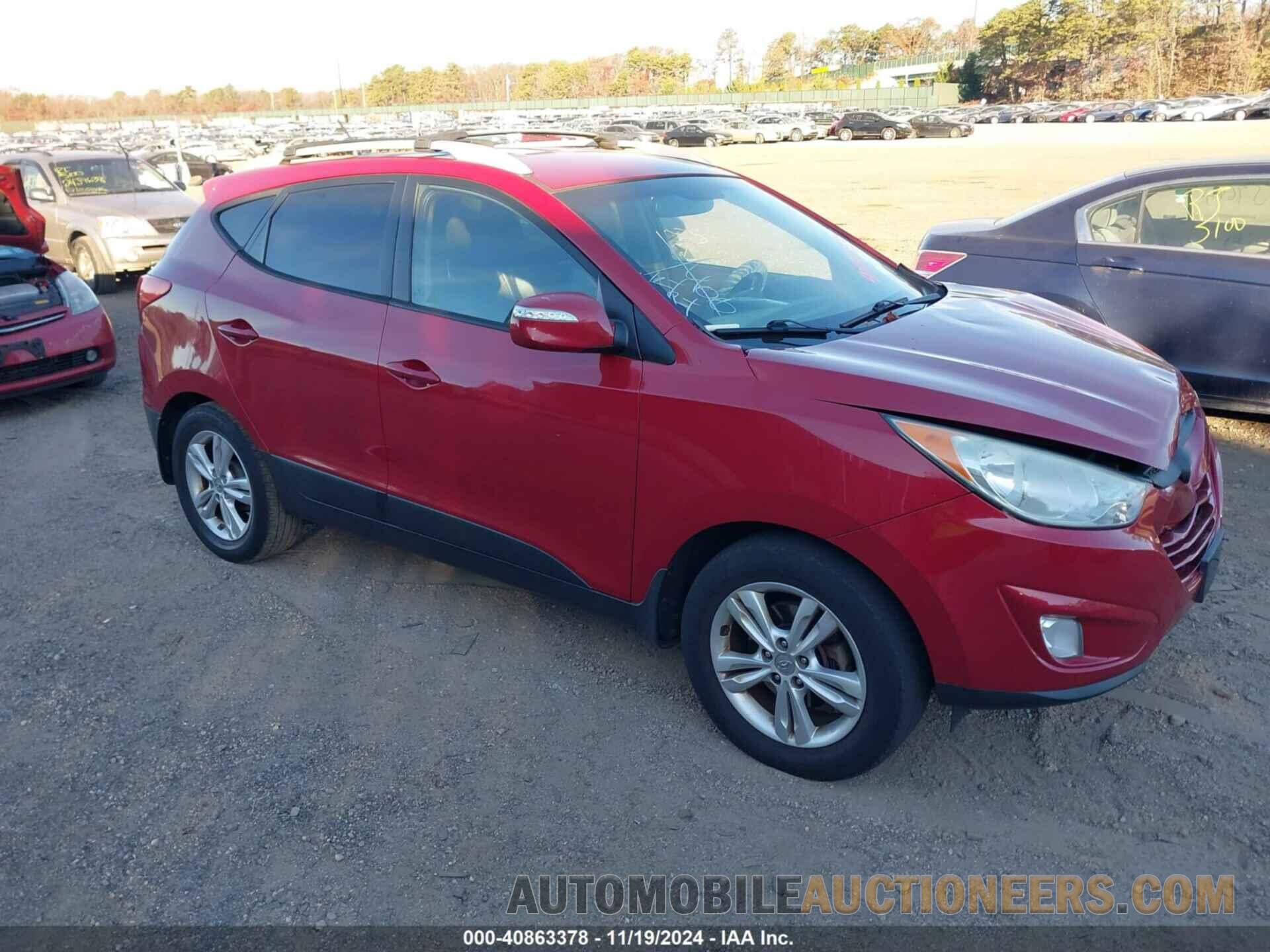 KM8JU3AC2DU722485 HYUNDAI TUCSON 2013