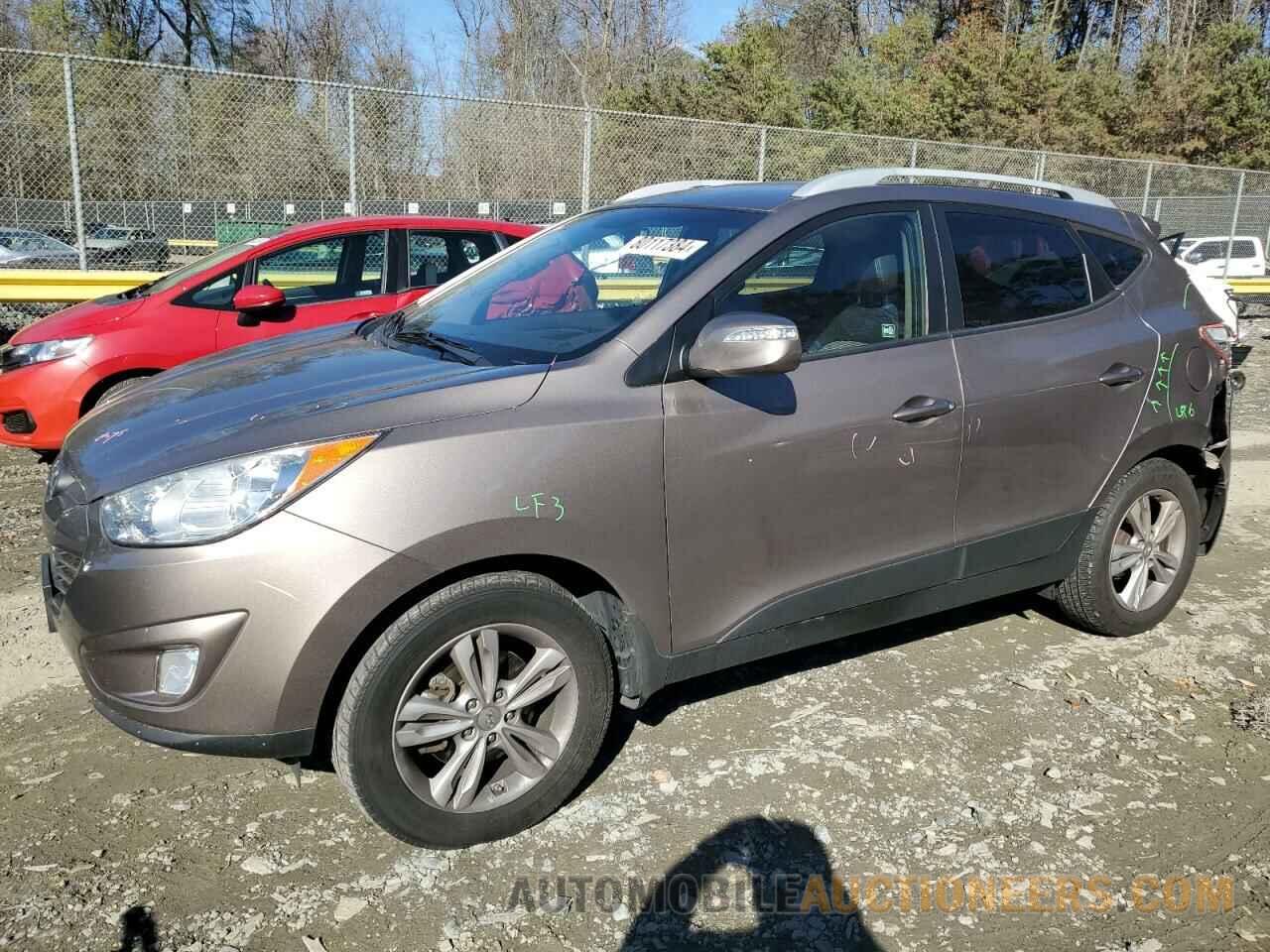 KM8JU3AC4DU568605 HYUNDAI TUCSON 2013