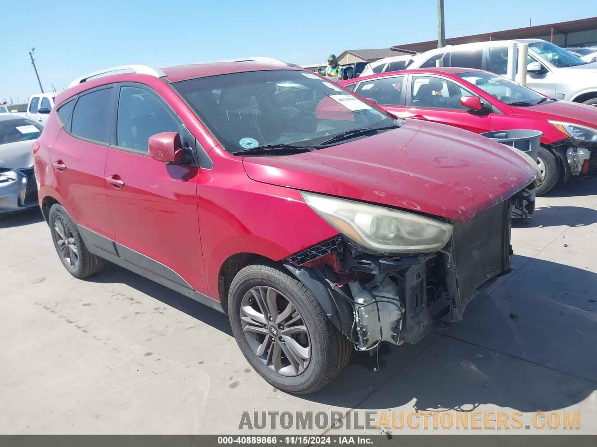 KM8JU3AG8FU048347 HYUNDAI TUCSON 2015