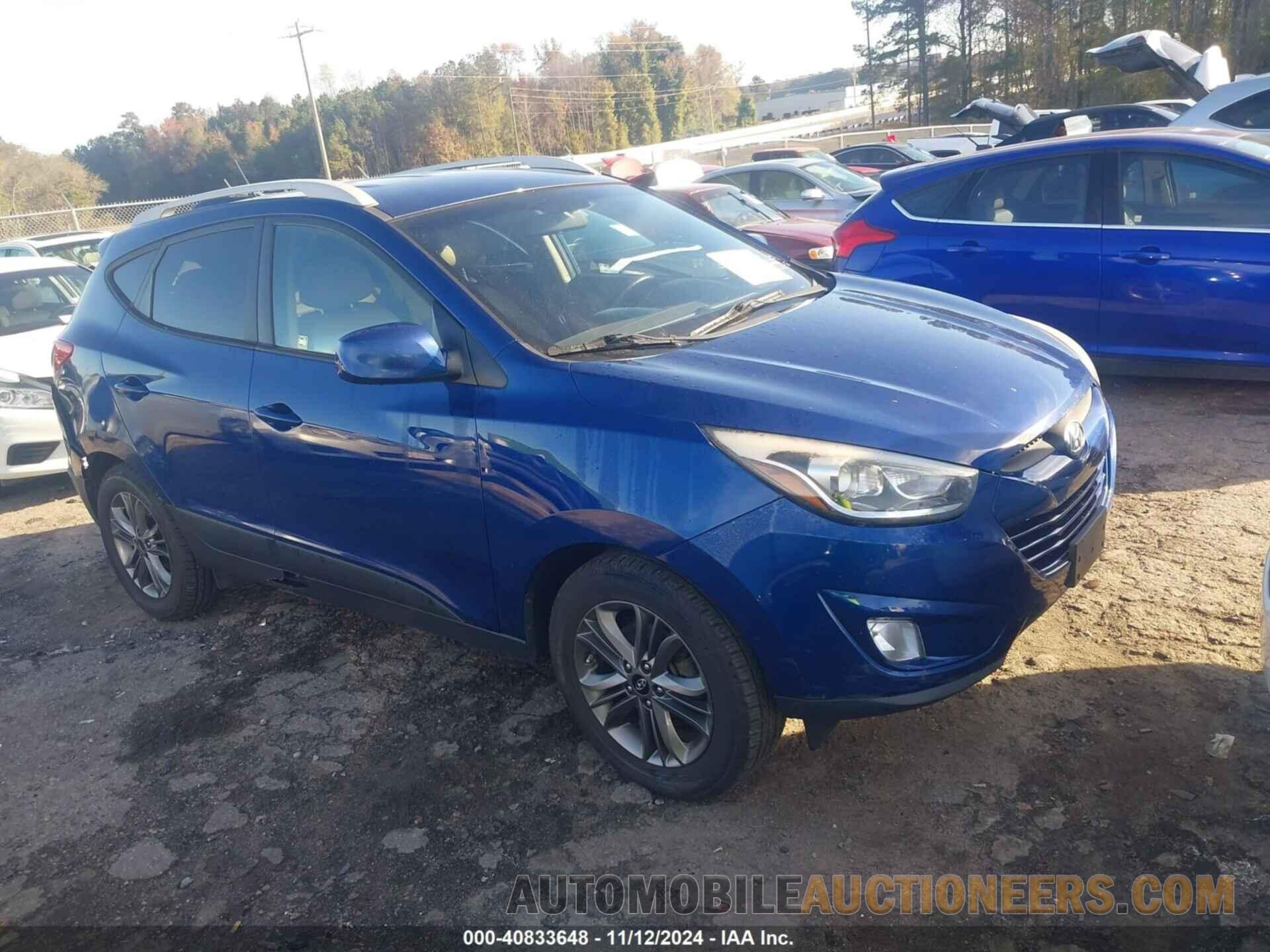 KM8JUCAG1EU823523 HYUNDAI TUCSON 2014