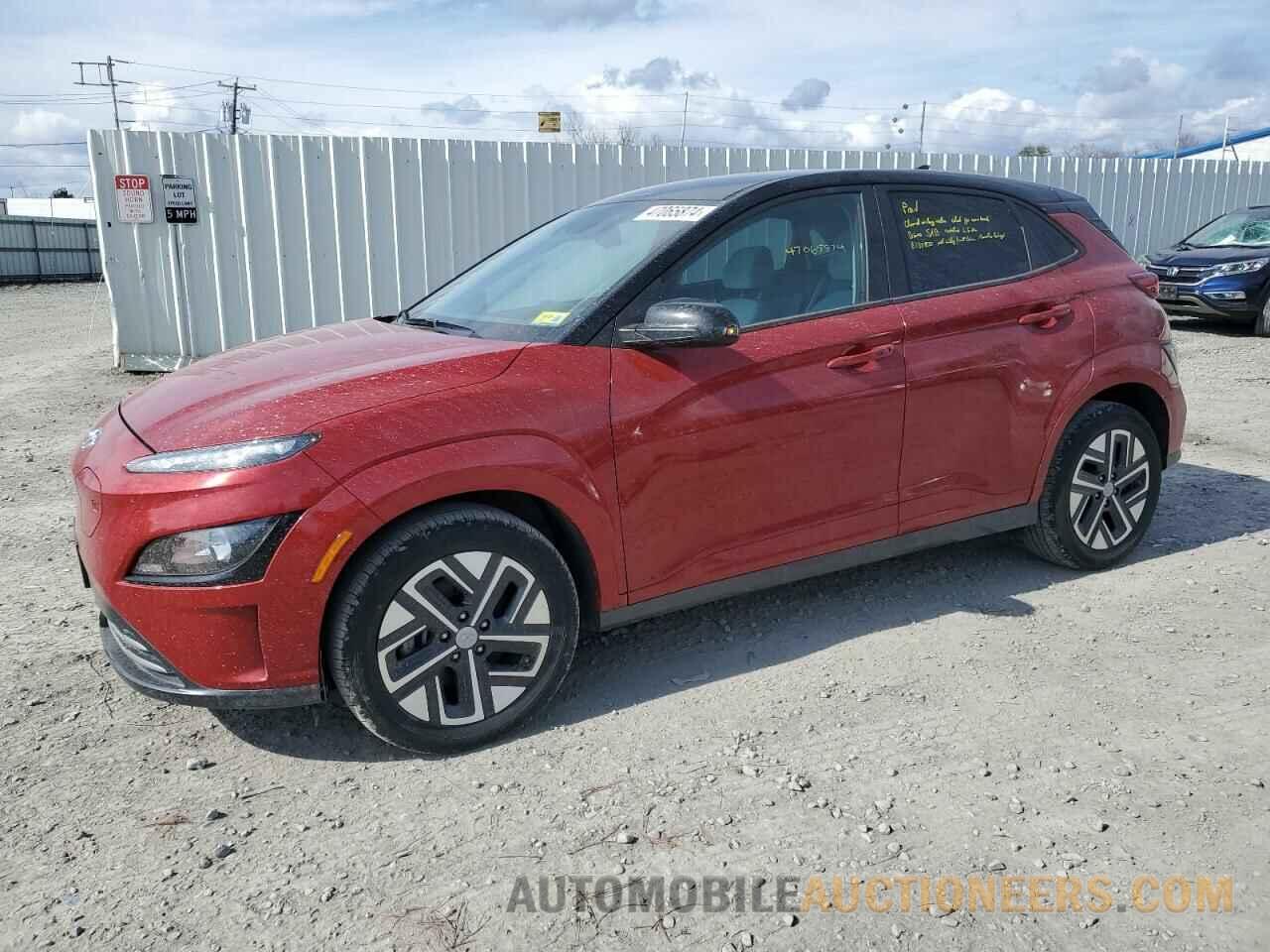 KM8K23AG0NU145292 HYUNDAI KONA 2022