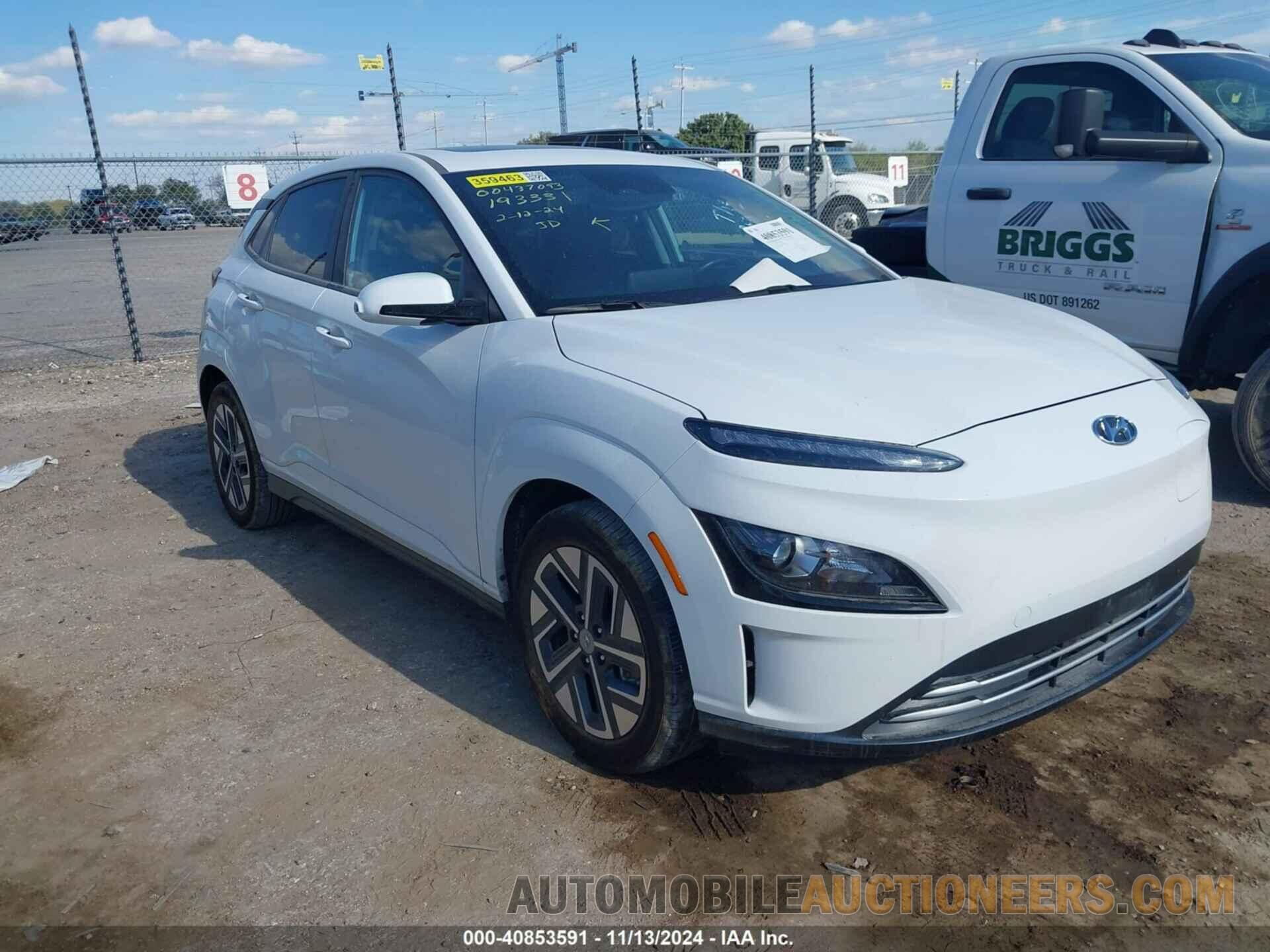 KM8K33AG4PU193331 HYUNDAI KONA ELECTRIC 2023