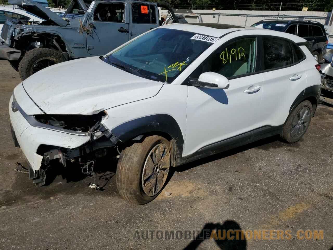 KM8K33AG7MU134835 HYUNDAI KONA 2021