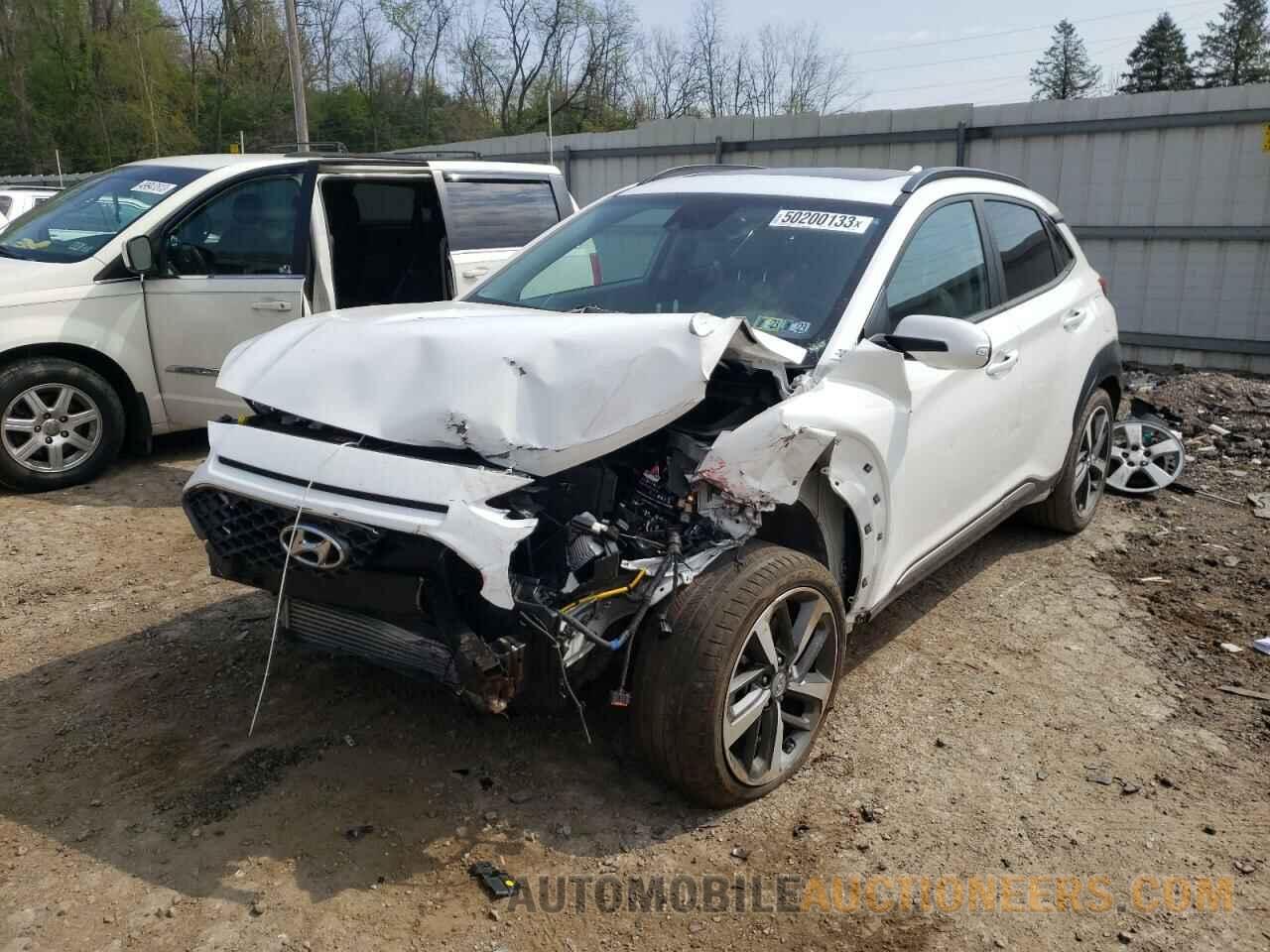 KM8K3CA53MU719281 HYUNDAI KONA 2021