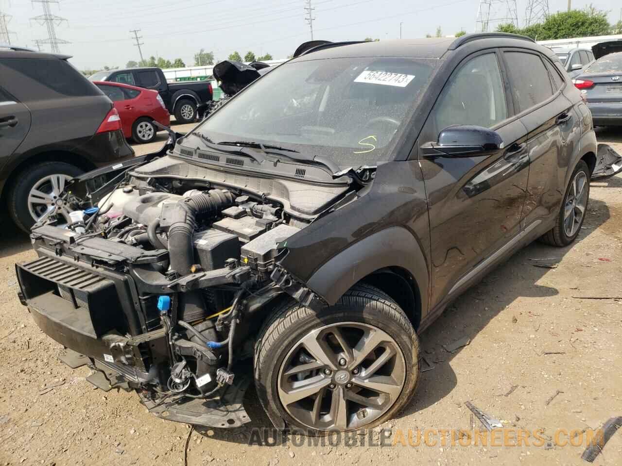 KM8K3CA53MU739708 HYUNDAI KONA 2021