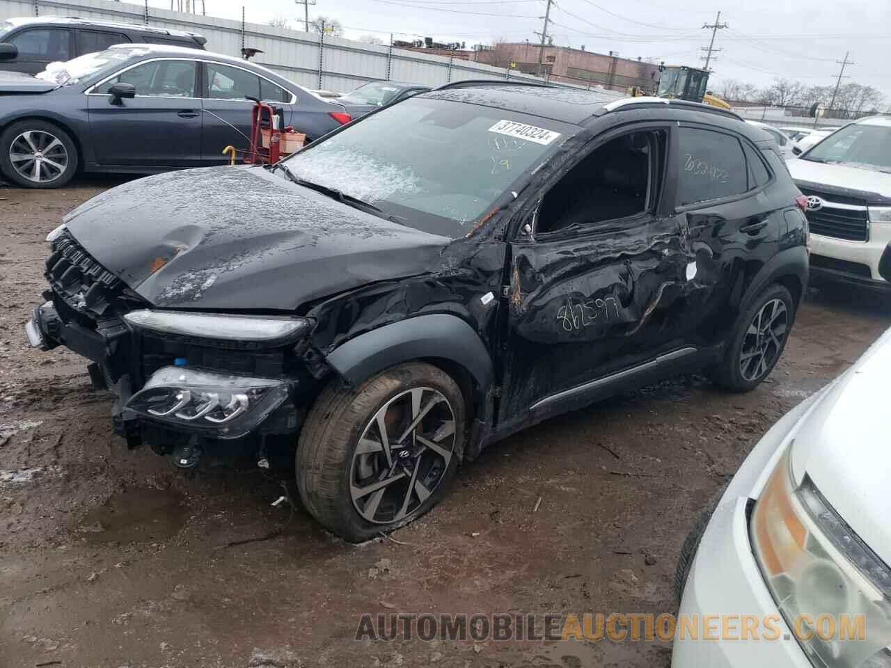 KM8K53A37NU862597 HYUNDAI KONA 2022