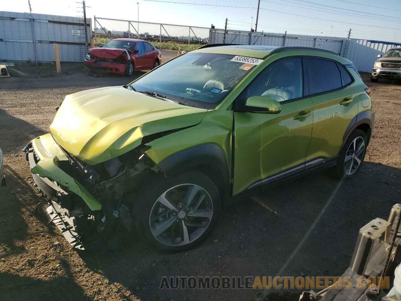 KM8K53A53KU377161 HYUNDAI KONA 2019